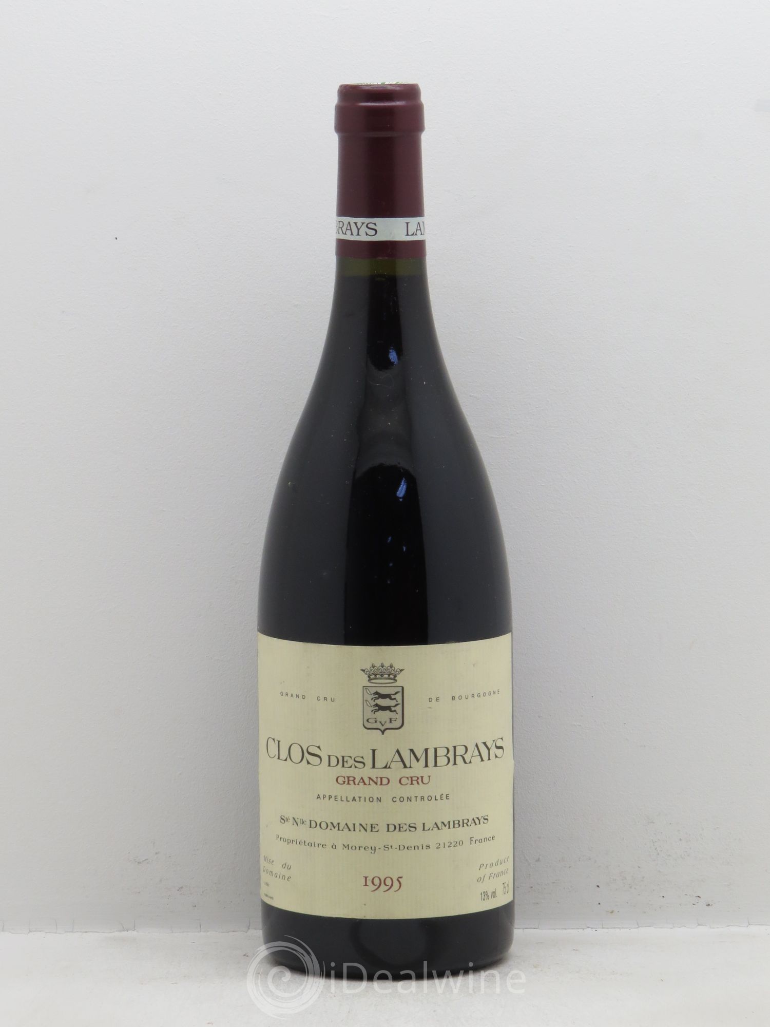 Clos des Lambrays Grand Cru Domaine des Lambrays 1995 - Lot de 1 bouteille - 0