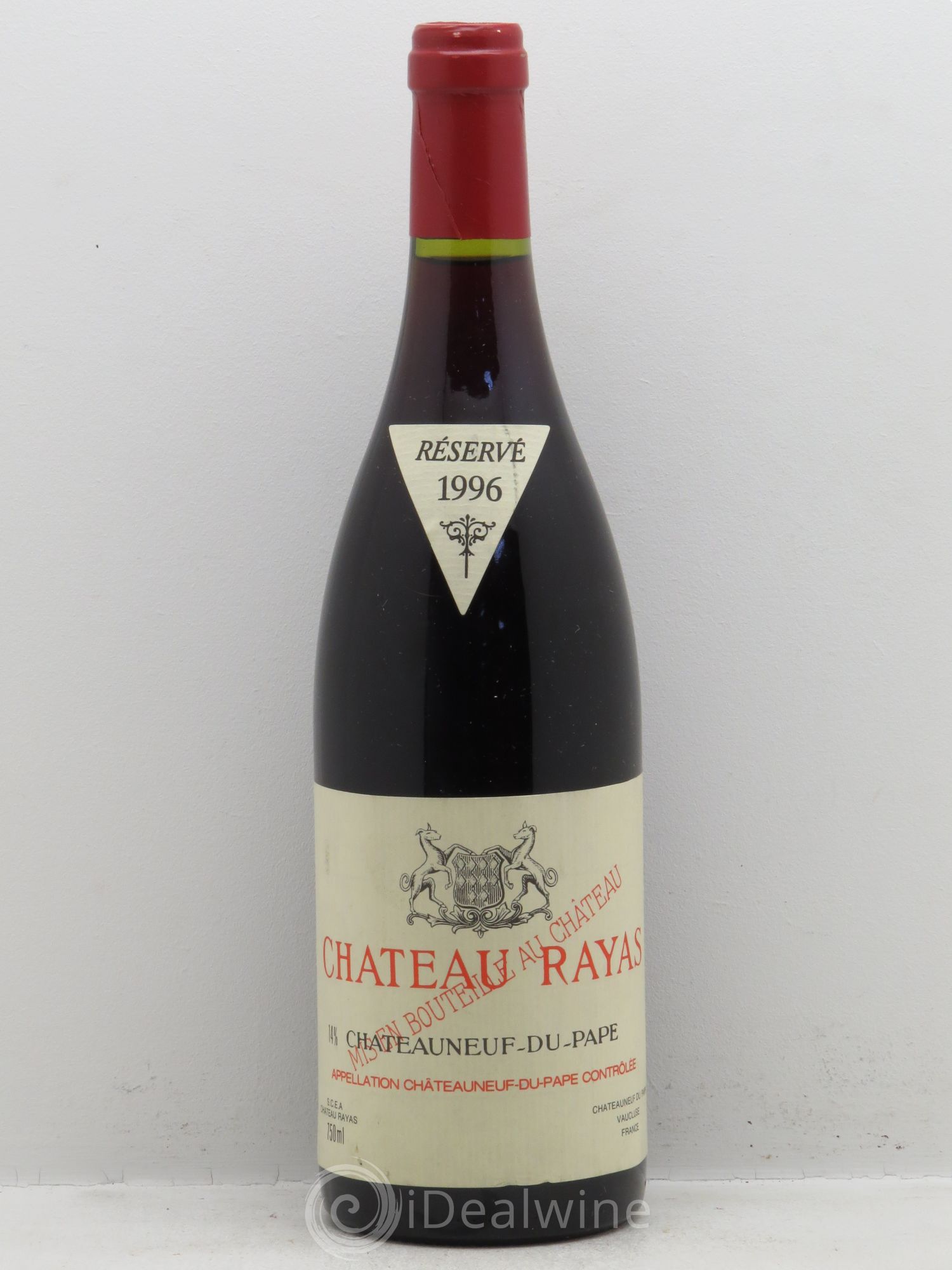 Châteauneuf-du-Pape Château Rayas Emmanuel Reynaud 1996 - Lot de 1 bouteille - 0
