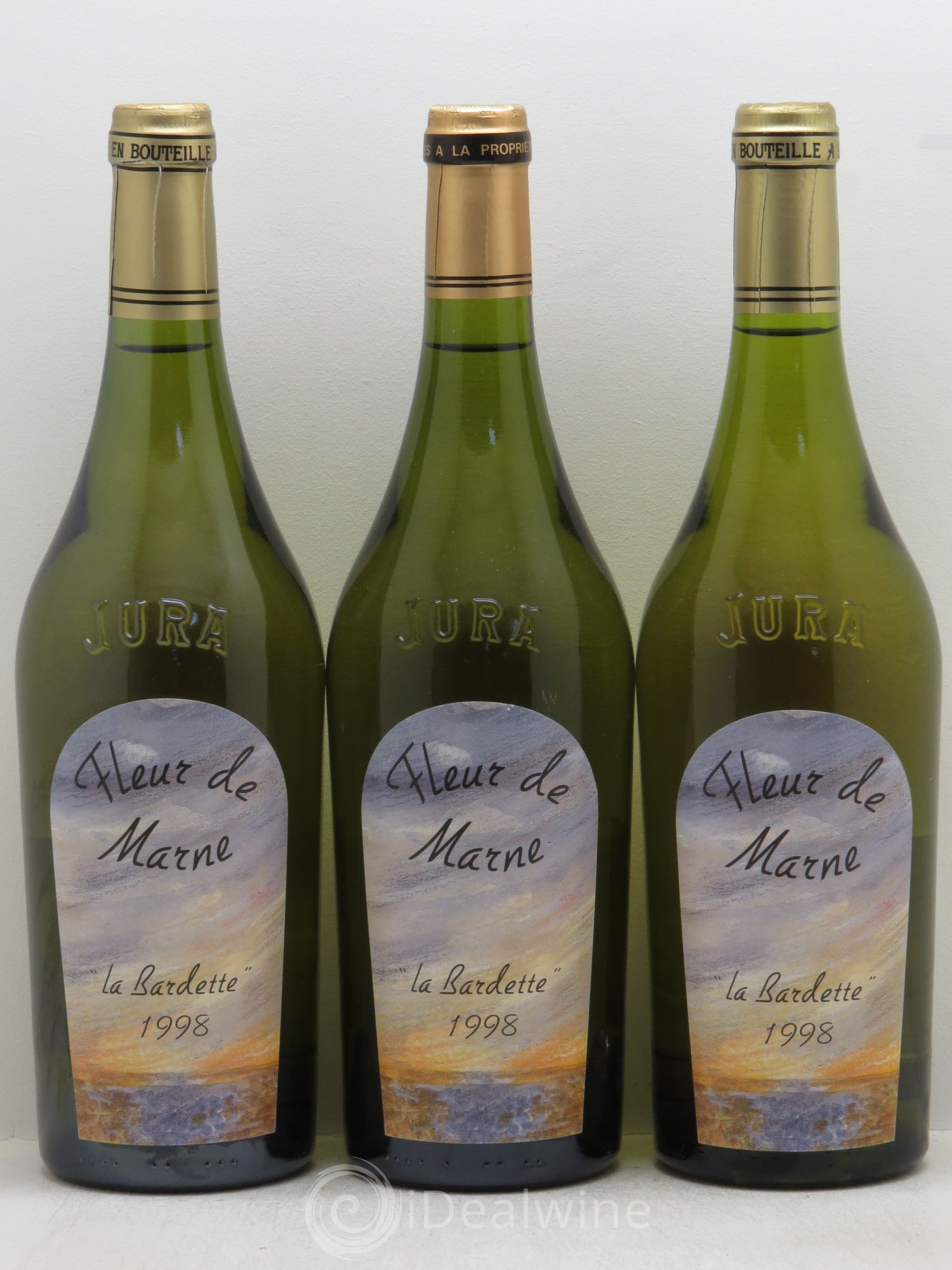 Côtes du Jura Domaine Labet "la Bardette" 1998 - Posten von 3 Flaschen - 0