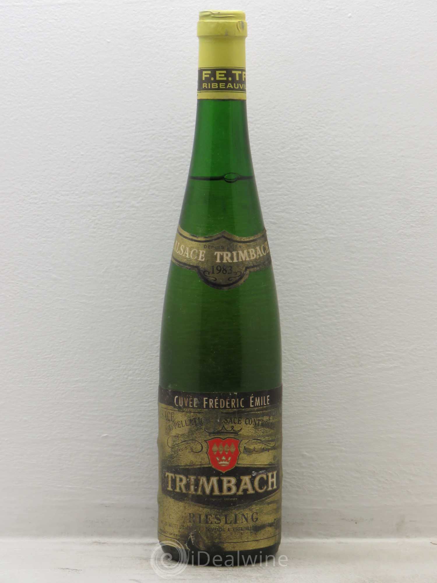 Alsace Riesling Cuvée Frédéric Emile Trimbach (Domaine) 1983 - Lot de 1 bouteille - 0