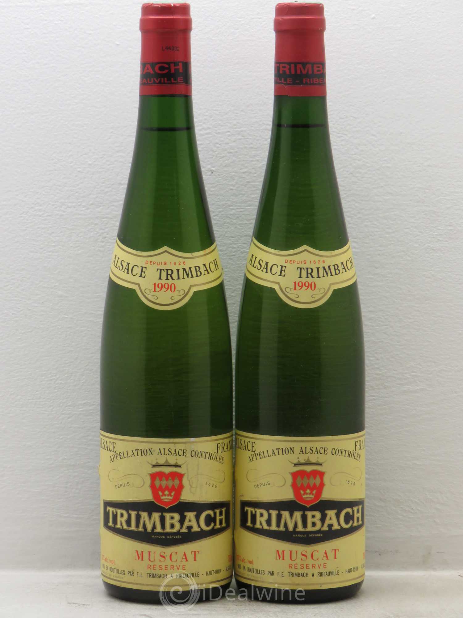 Muscat Réserve Trimbach 1990 - Posten von 2 Flaschen - 0