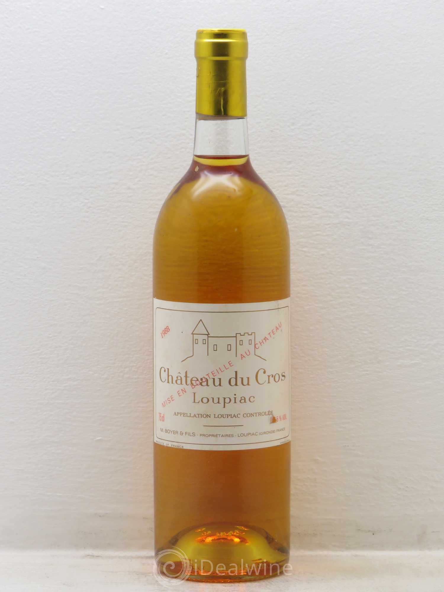 Château du Cros 1988 - Lotto di 6 bottiglie - 0