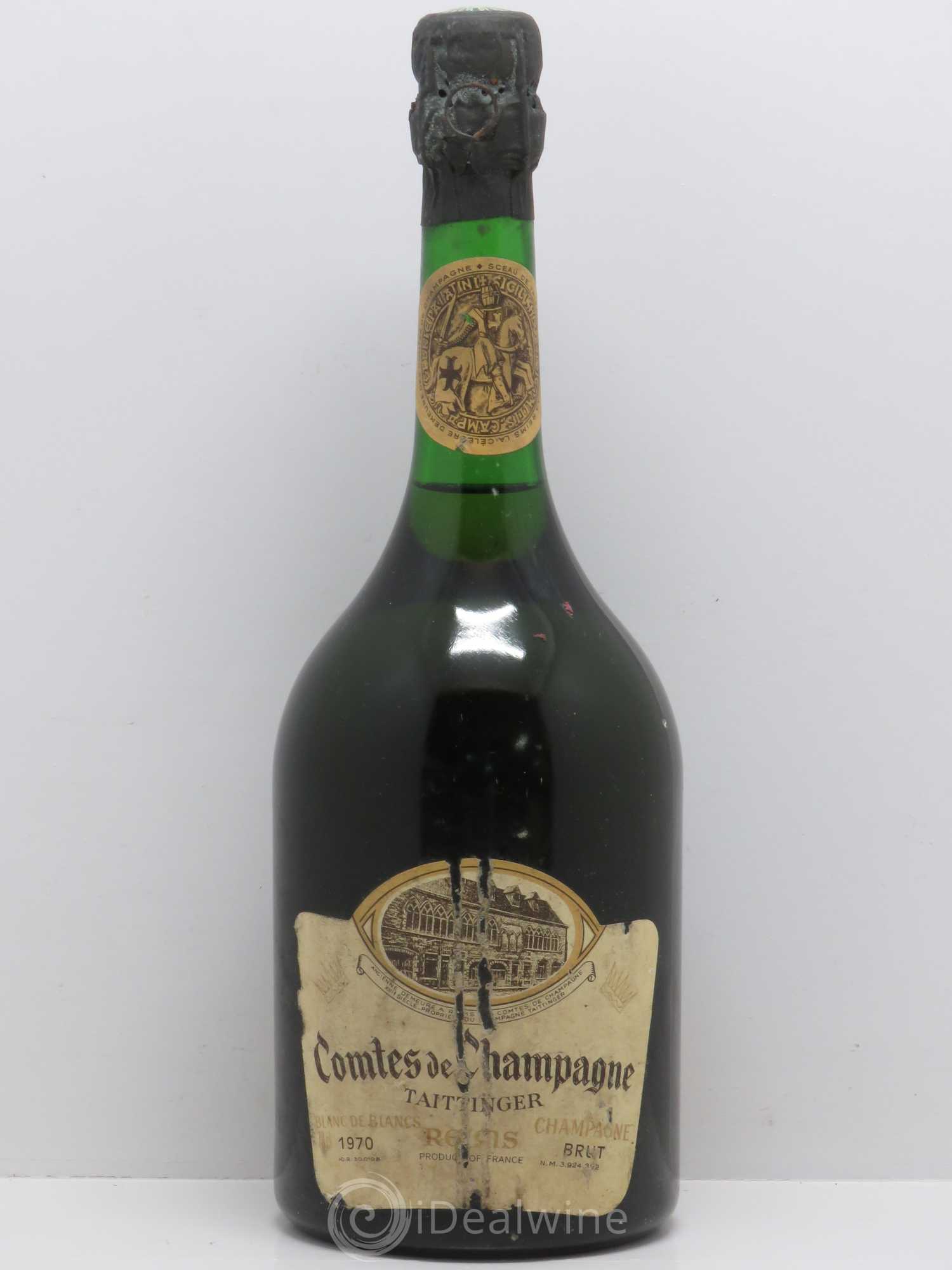 Comtes de Champagne Taittinger 1970 - Lot de 1 bouteille - 0