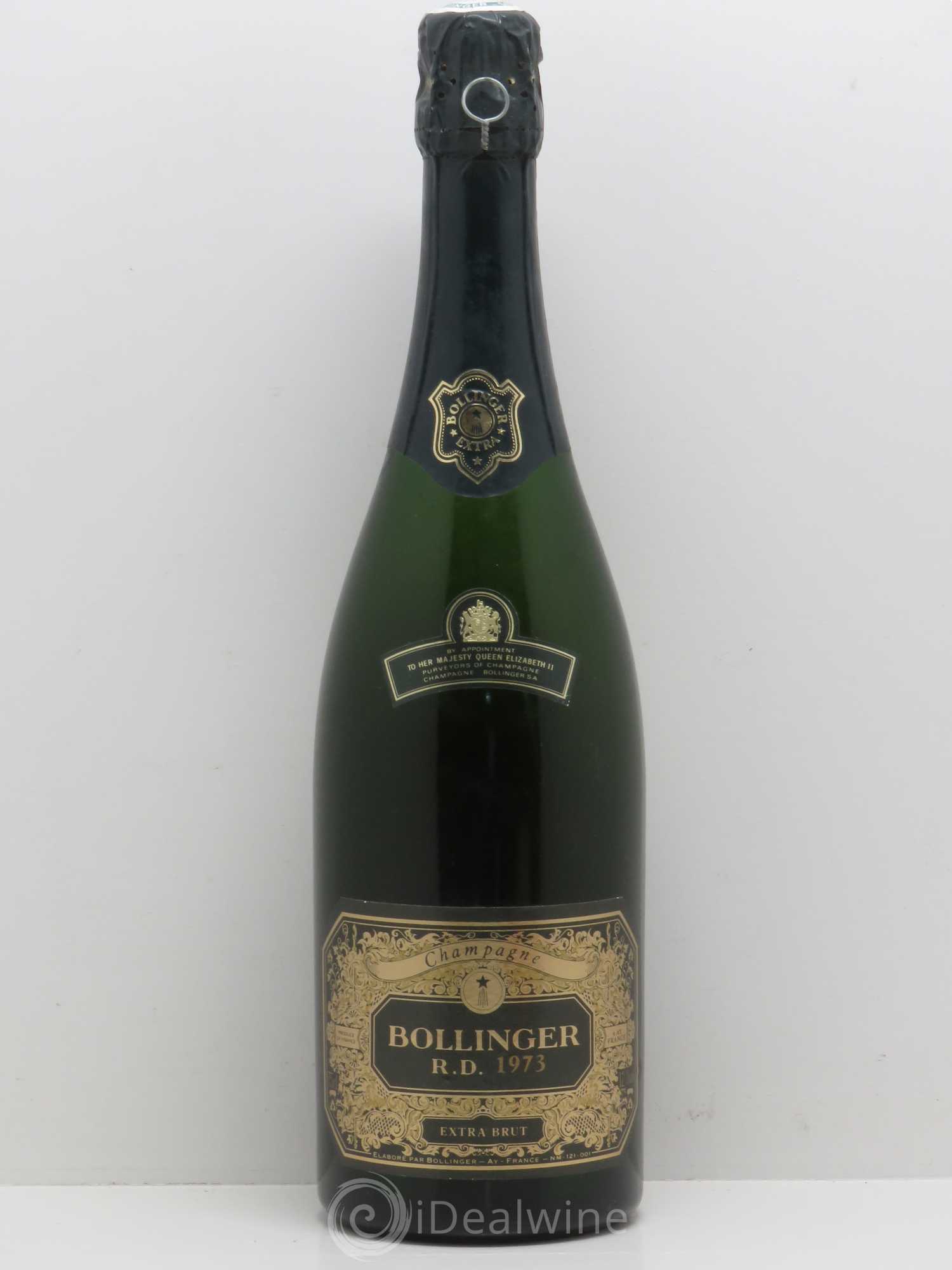 R.D. Extra-Brut Bollinger Extra Brut 1973 - Lot de 1 bouteille - 0