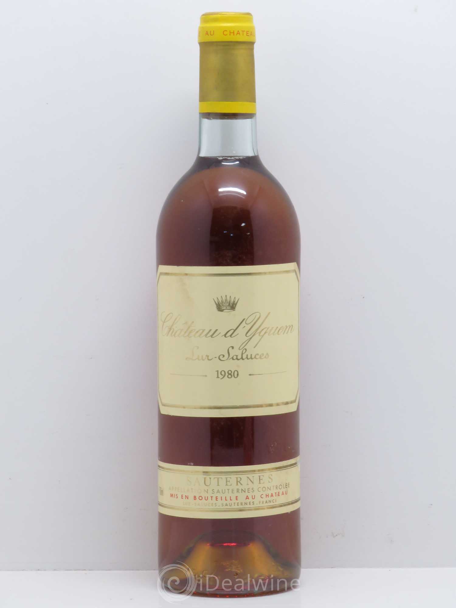Château d' Yquem 1er Cru Classé Supérieur 1980 - Lotto di 1 bottiglia - 0