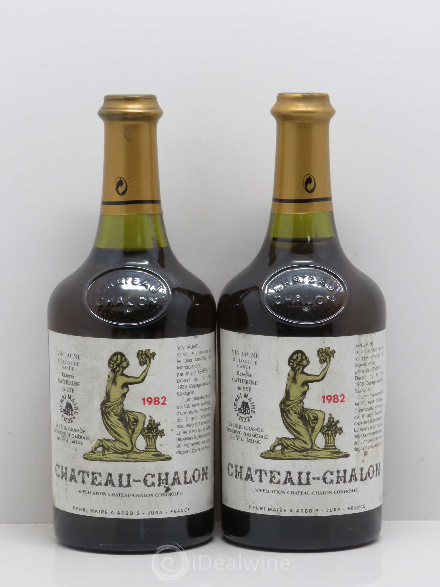 Château-Chalon H.Maire 1982 - Lot de 2 bouteilles - 0