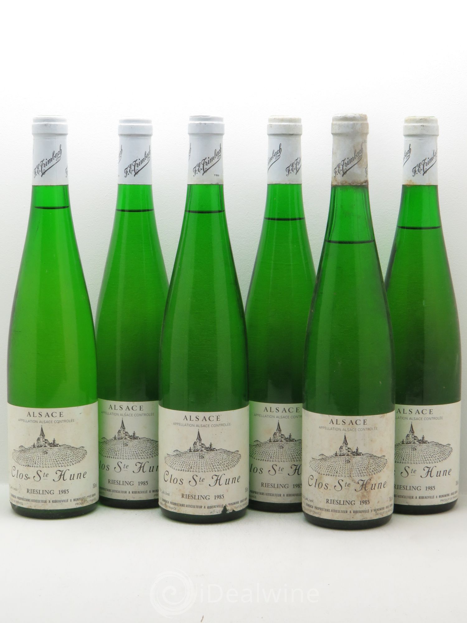 Alsace Riesling Clos Sainte-Hune Trimbach (Domaine) 1985 - Lot de 6 bouteilles - 0
