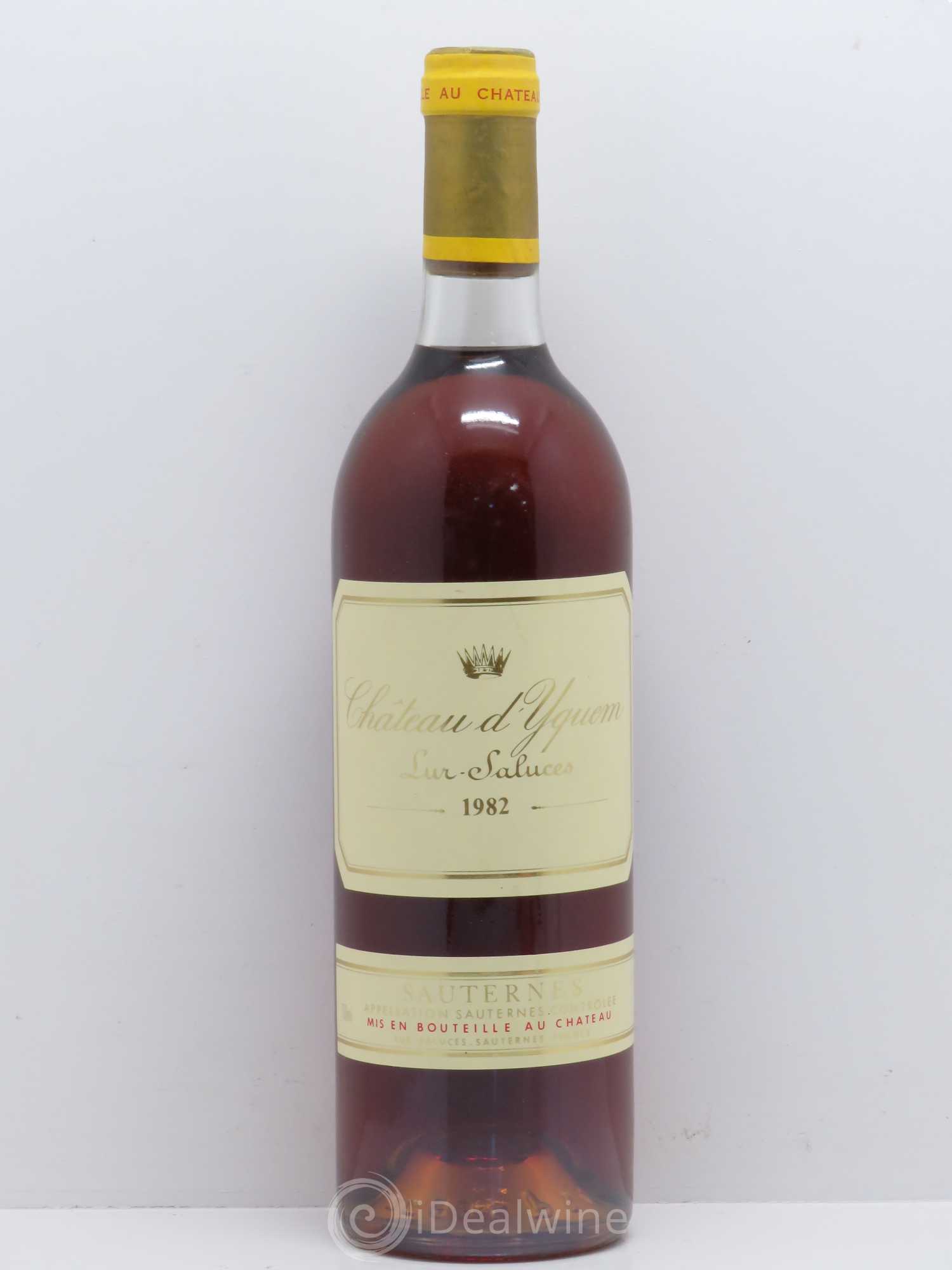 Château d' Yquem 1er Cru Classé Supérieur 1982 - Lotto di 1 bottiglia - 0