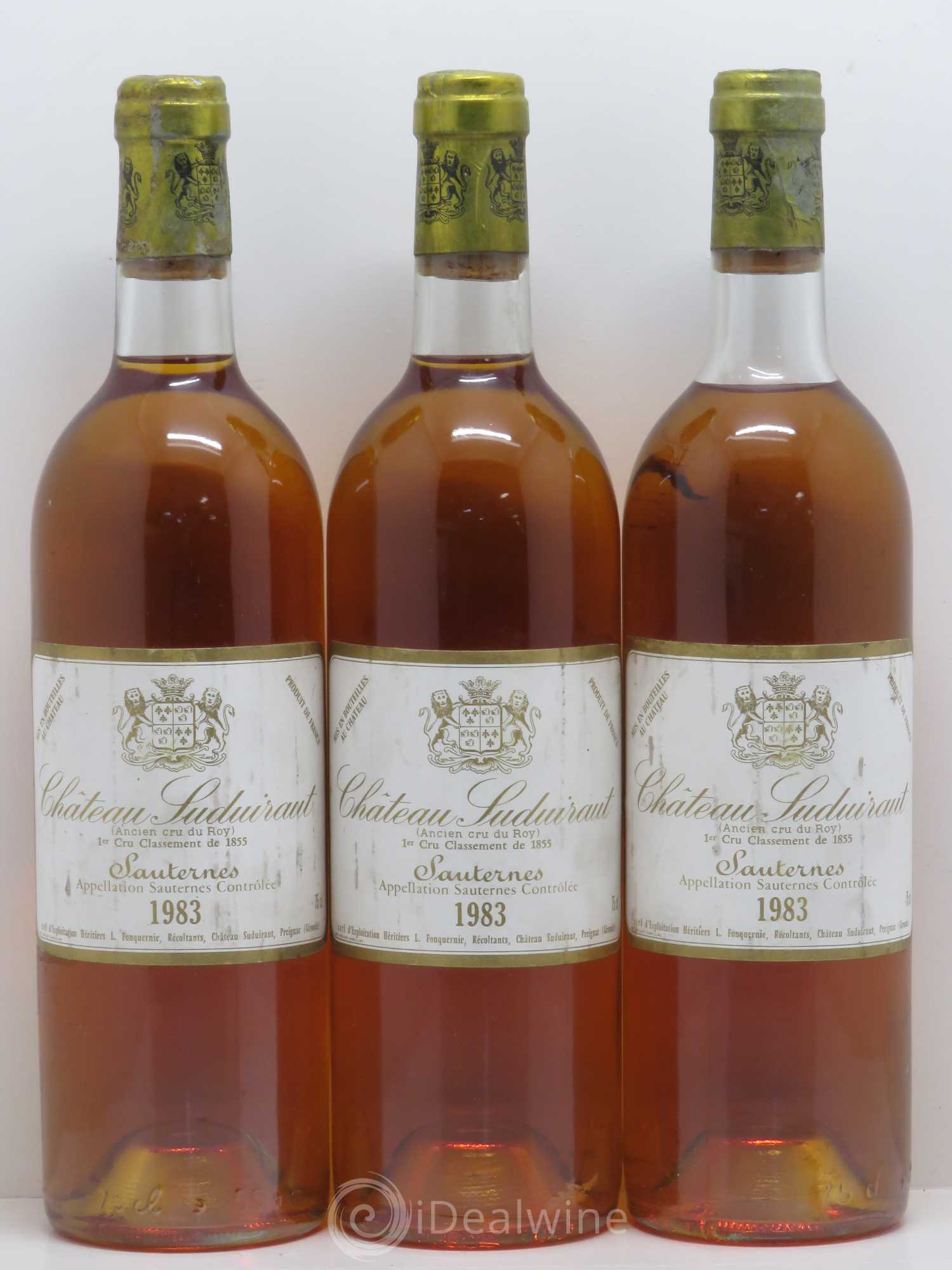 Château Suduiraut 1er Grand Cru Classé 1983 - Lotto di 6 bottiglie - 2
