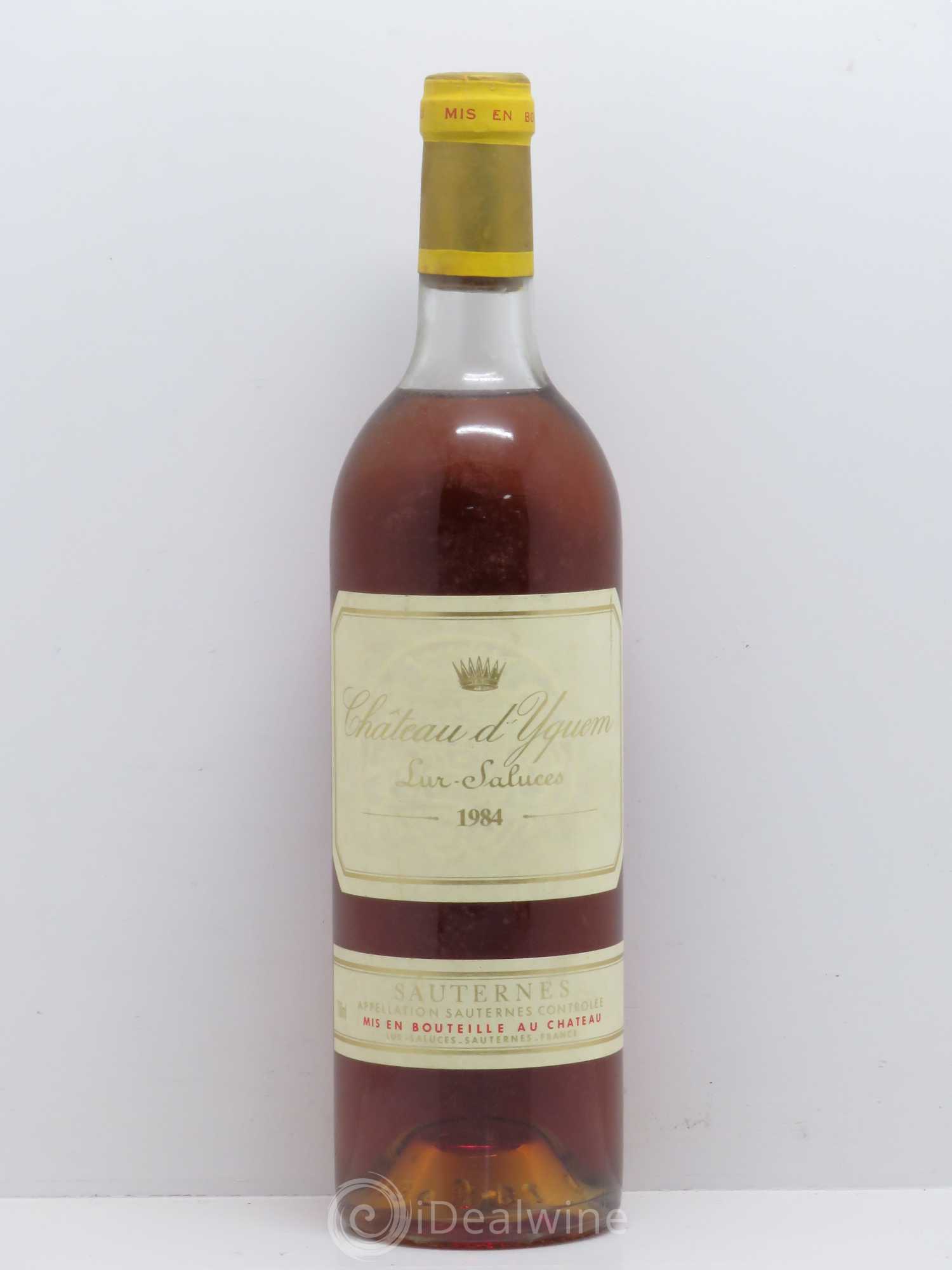 Château d' Yquem 1er Cru Classé Supérieur 1984 - Lotto di 1 bottiglia - 0