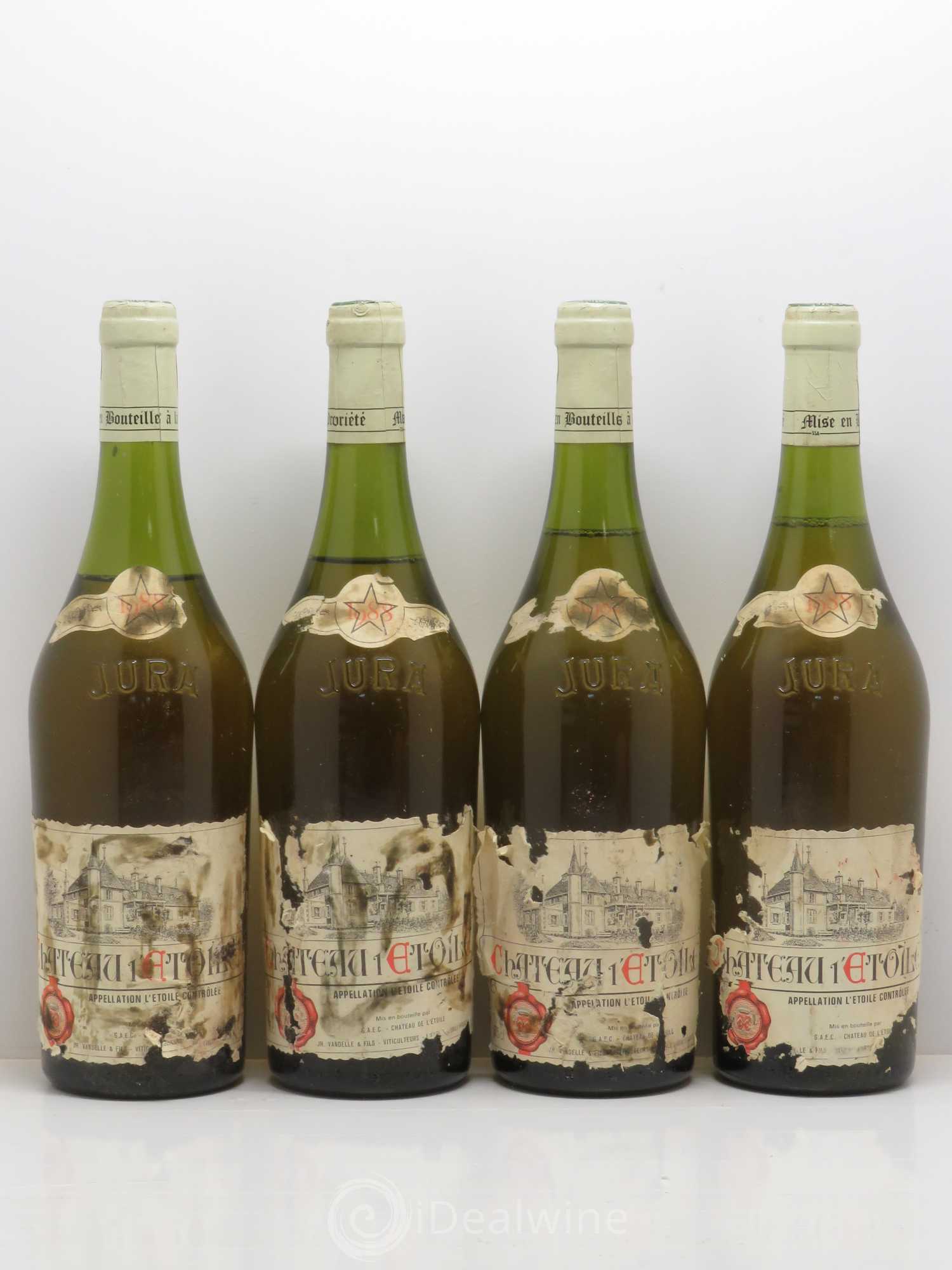 L'Etoile Château l'Etoile Vandelle & Fils 1988 - Posten von 4 Flaschen - 0