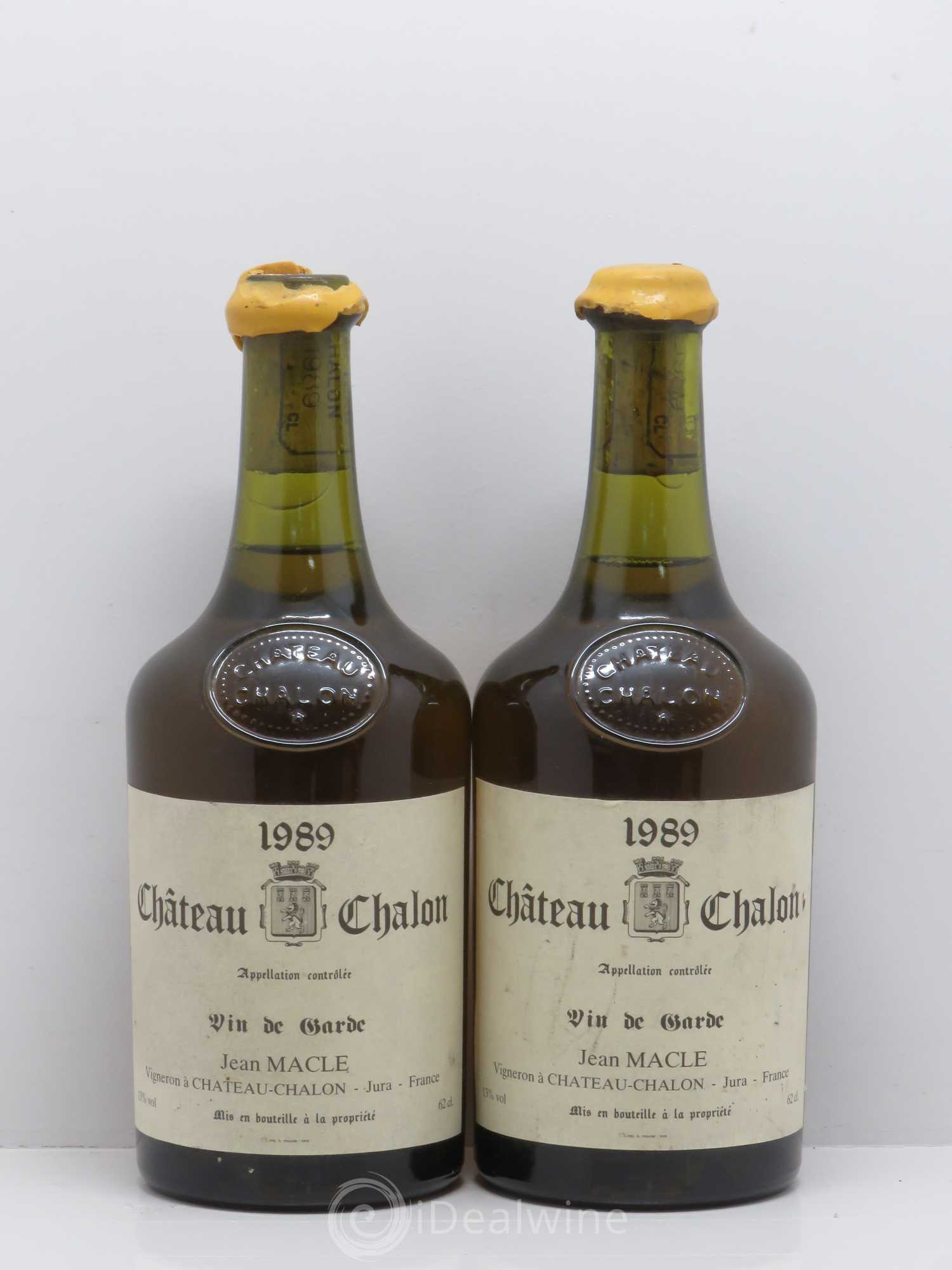Château-Chalon Jean Macle 1989 - Lot de 2 bouteilles - 0
