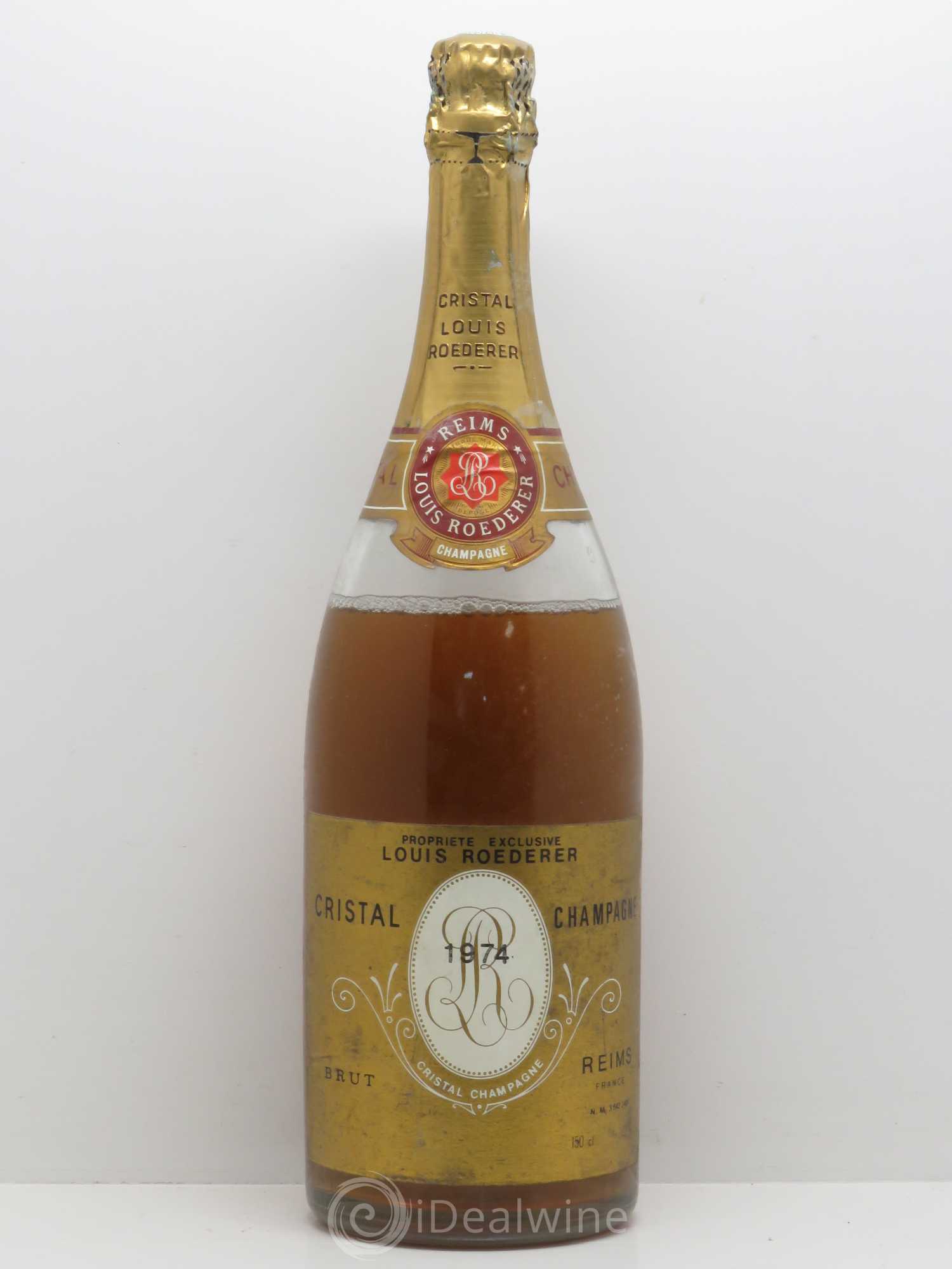 Cristal Louis Roederer (sans prix de réserve) 1974 - Lot de 1 magnum - 0