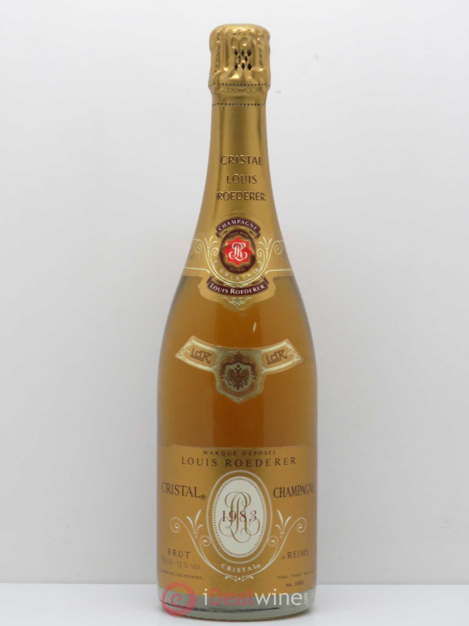 Cristal Louis Roederer 1983 - Lot de 1 bouteille - 0