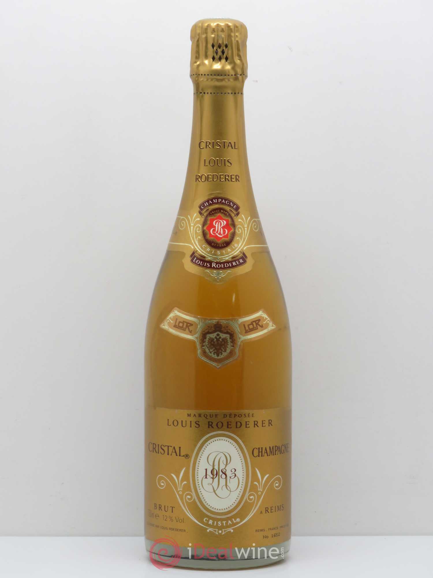 Cristal Louis Roederer 1983 - Lot de 1 bouteille - 0
