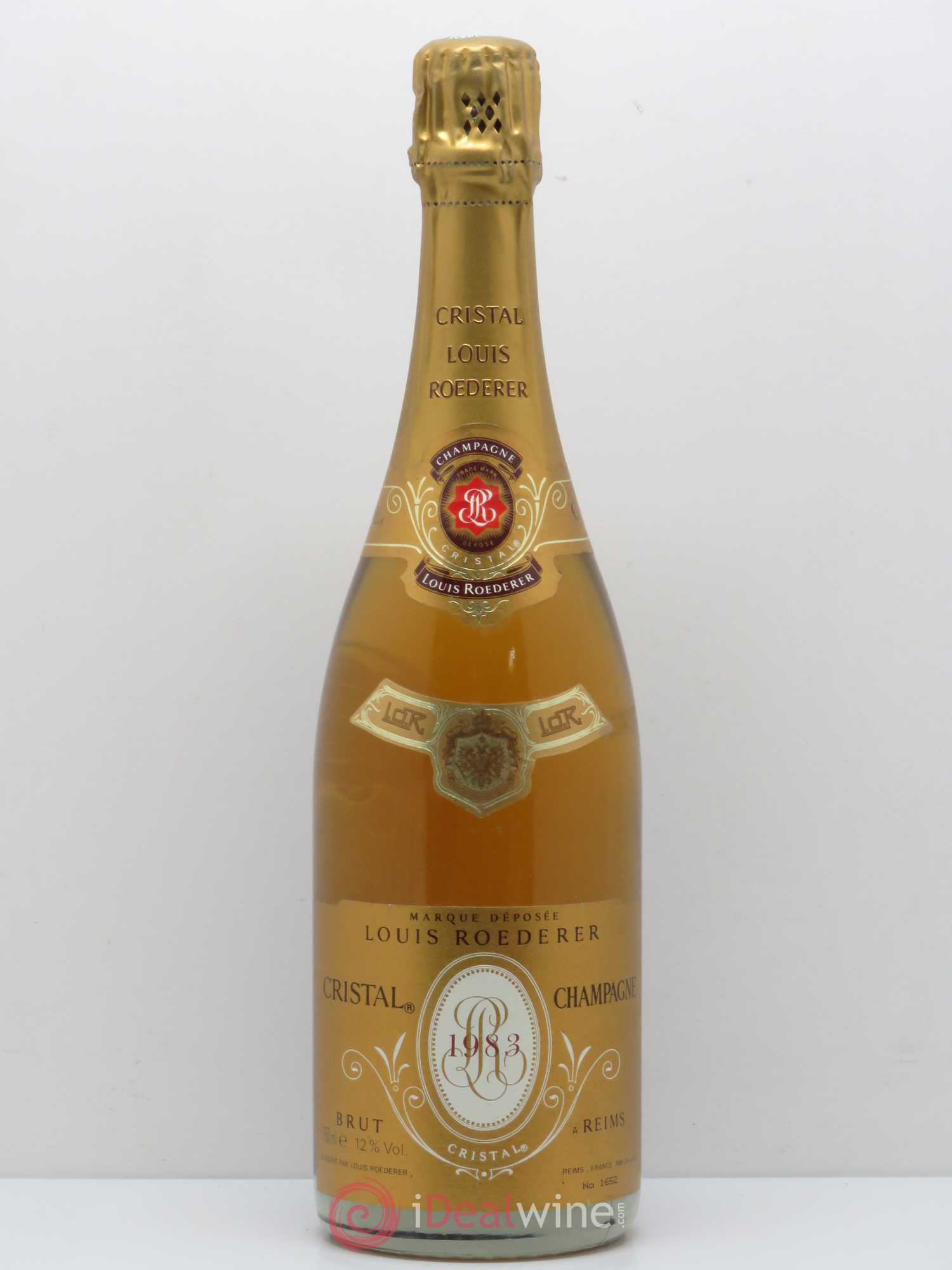 Cristal Louis Roederer 1983 - Lot de 1 bouteille - 0
