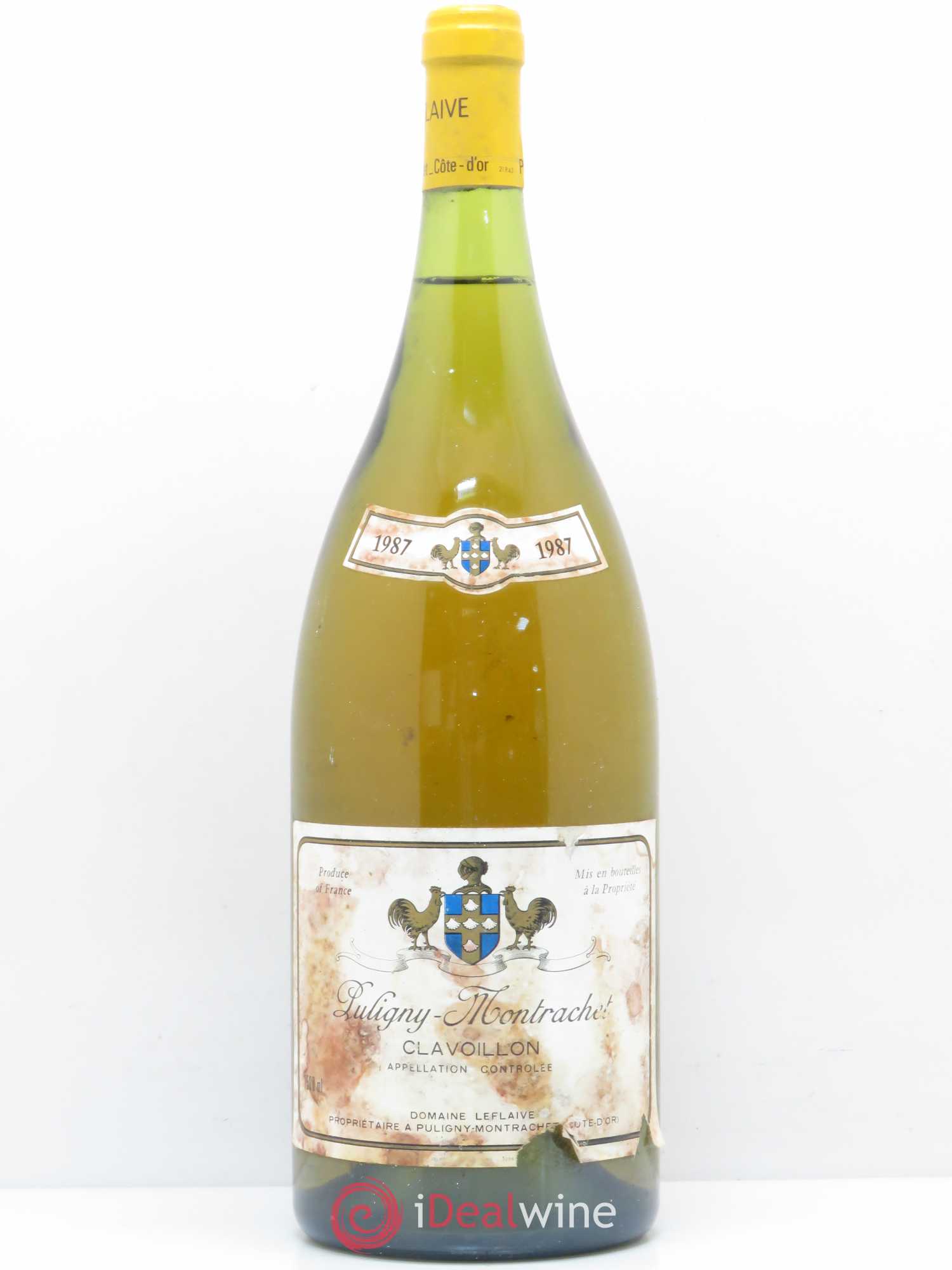 Puligny-Montrachet 1er Cru Clavoillon Leflaive (Domaine) 1987 - Lot de 1 magnum - 0