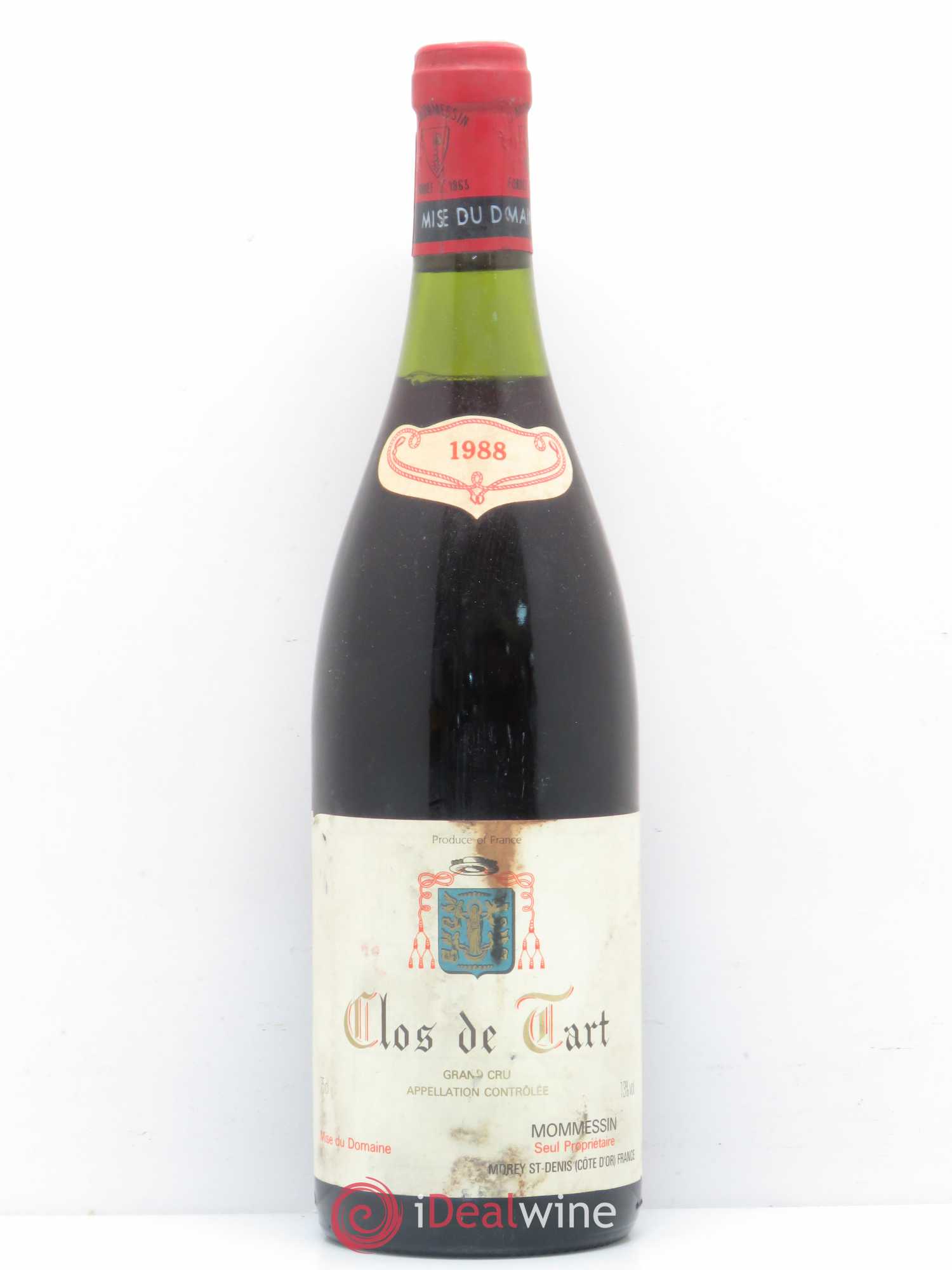 Clos de Tart Grand Cru Clos de Tart 1988 - Lot de 1 bouteille - 0