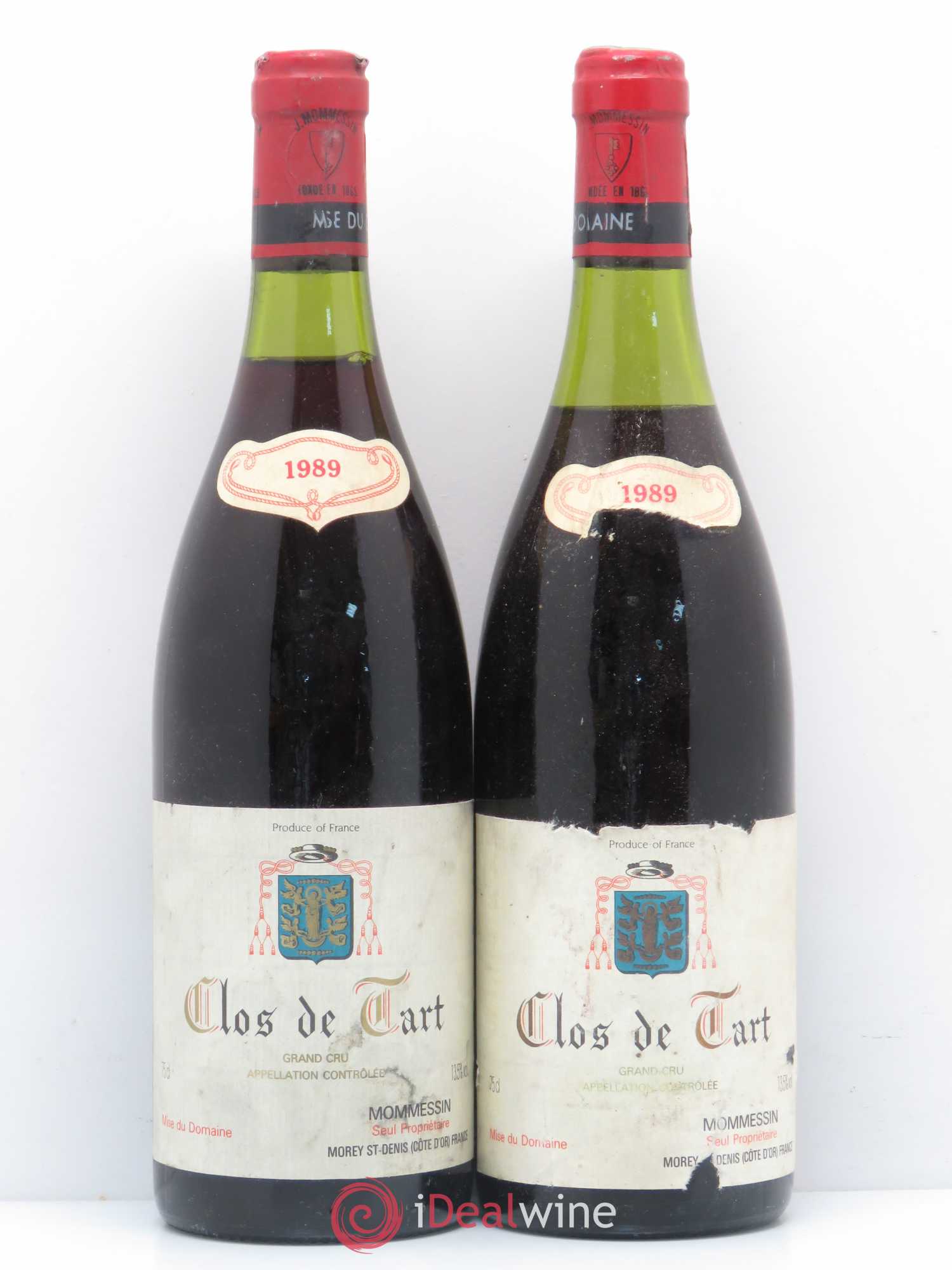 Clos de Tart Grand Cru Clos de Tart 1989 - Lot de 2 bouteilles - 0