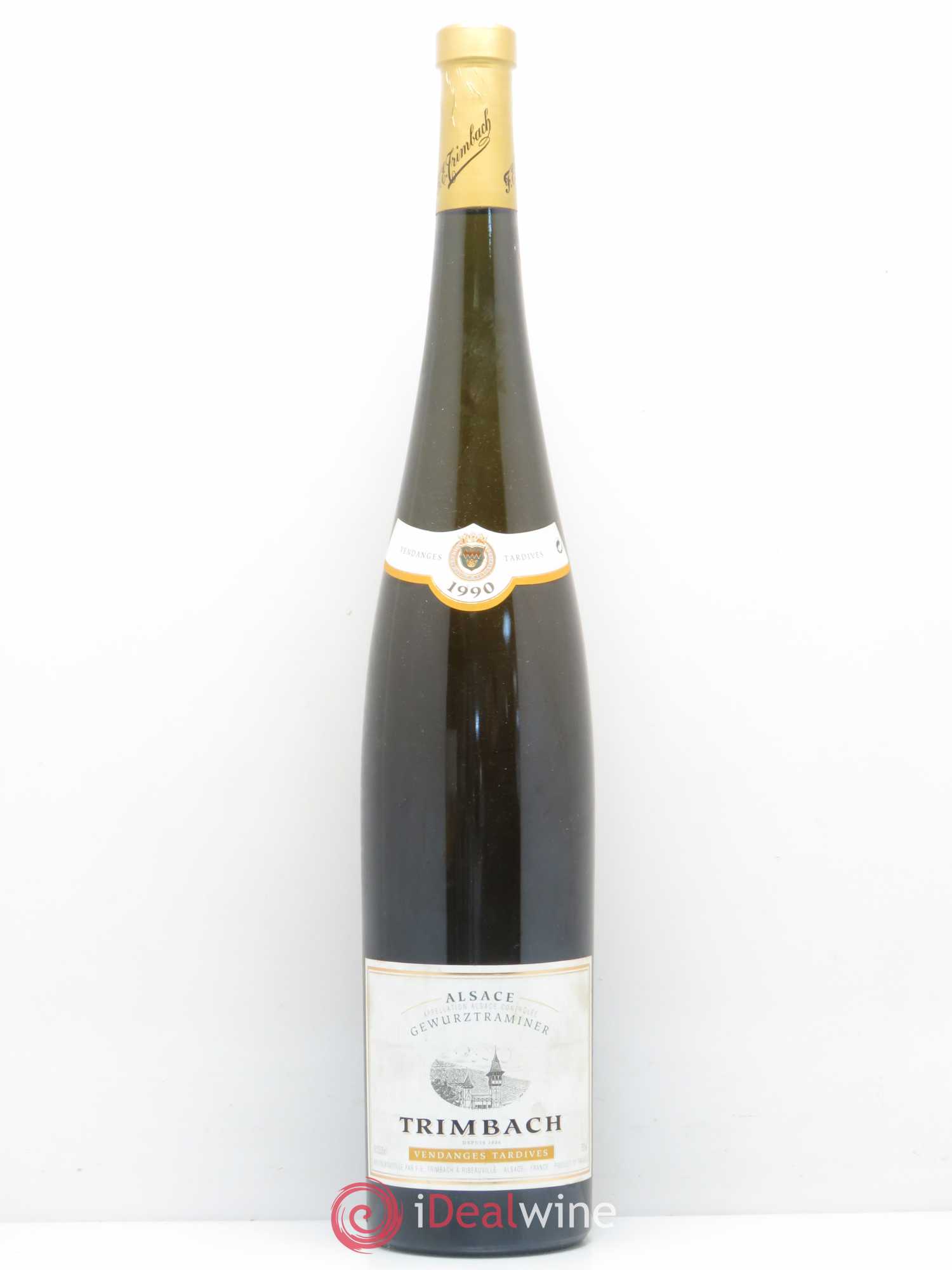 Alsace Gewurztraminer Vendanges Tardives Trimbach (Domaine) 1990 - Lotto di 1 magnum - 0