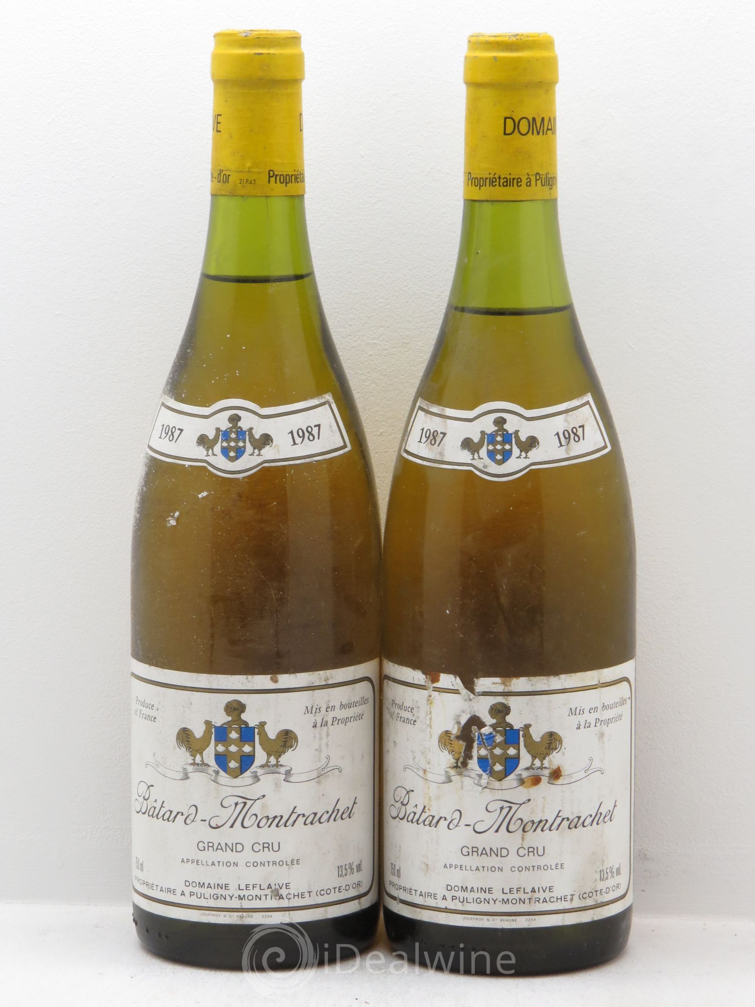 Bâtard-Montrachet Grand Cru Leflaive (Domaine) 1987 - Lot de 2 bouteilles - 0