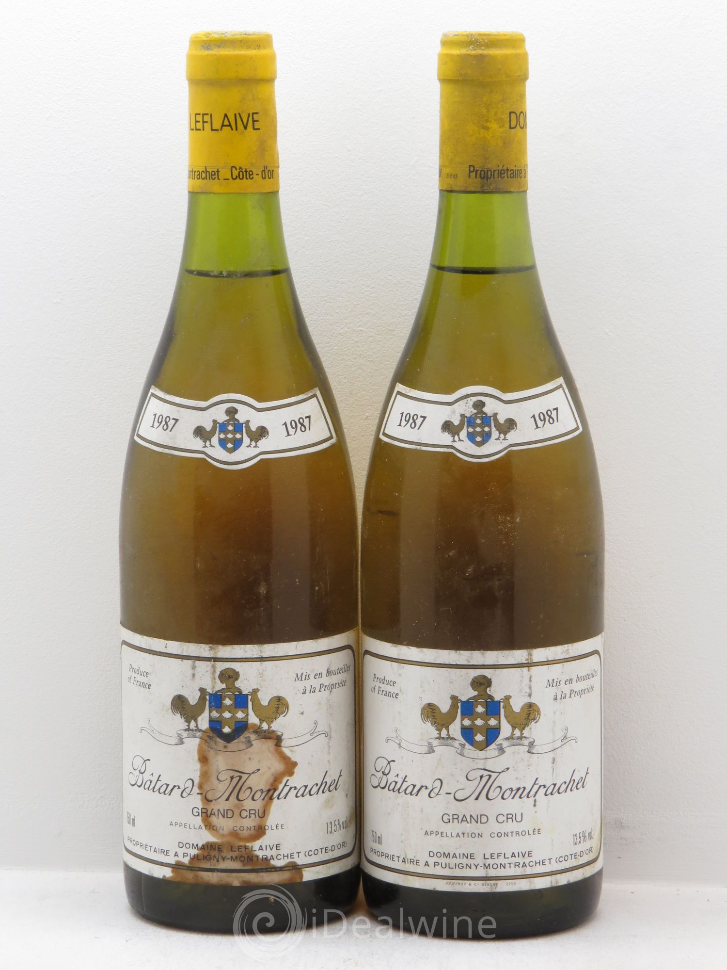 Bâtard-Montrachet Grand Cru Leflaive (Domaine) 1987 - Lot de 2 bouteilles - 0