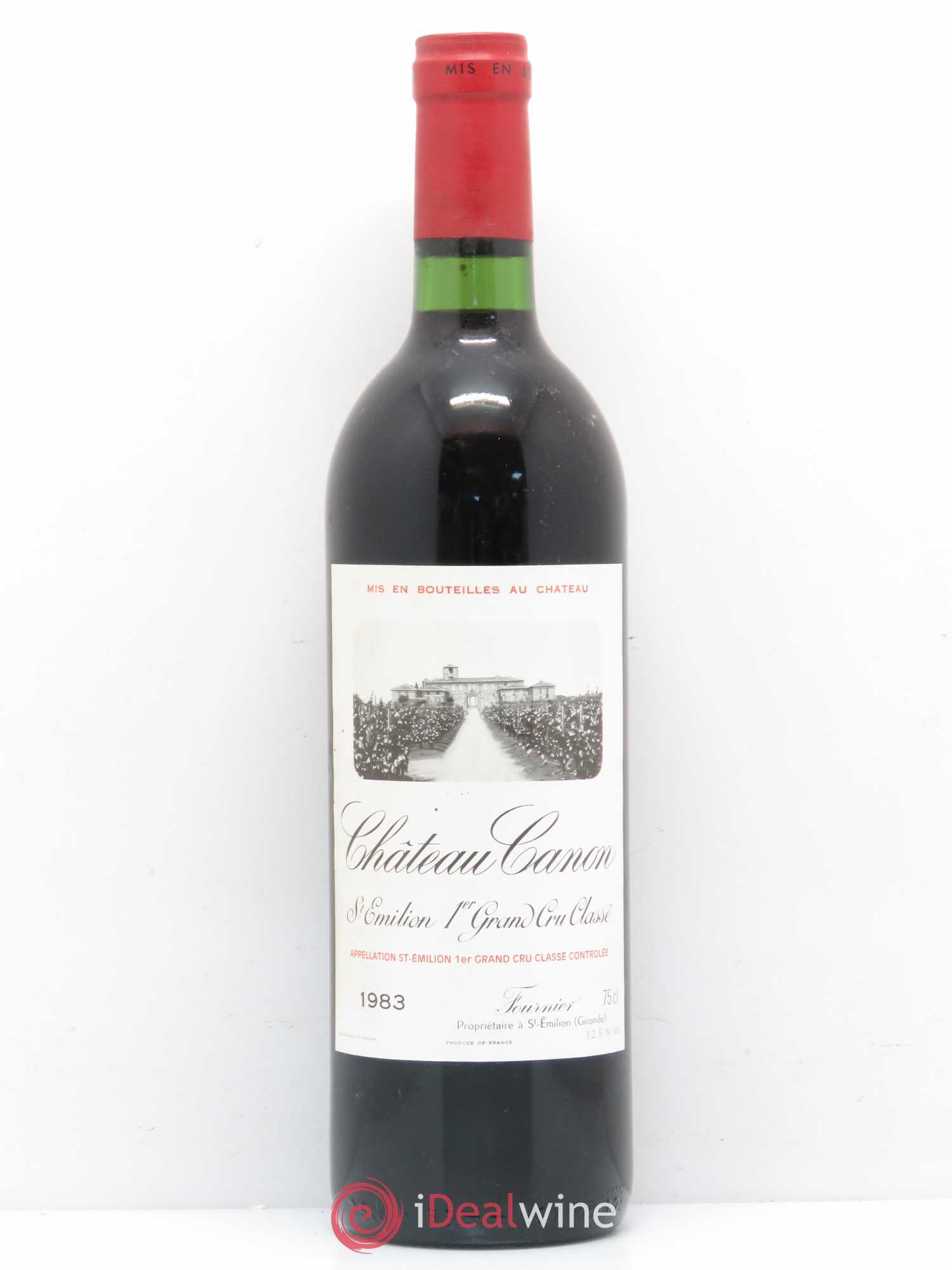 Château Canon 1er Grand Cru Classé B 1983 - Lot de 1 bouteille - 0