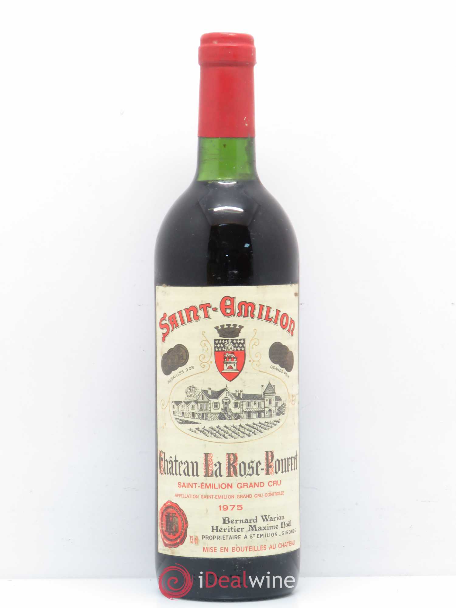 Château la Rose Pourret 1975 - Lot de 1 bouteille - 0