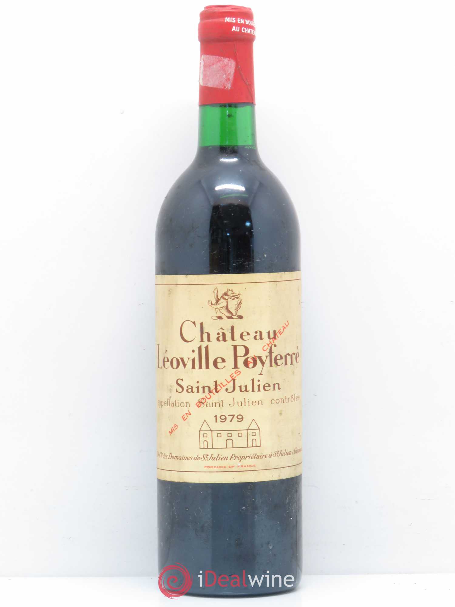Château Léoville Poyferré 2ème Grand Cru Classé 1979 - Lot de 1 bouteille - 0
