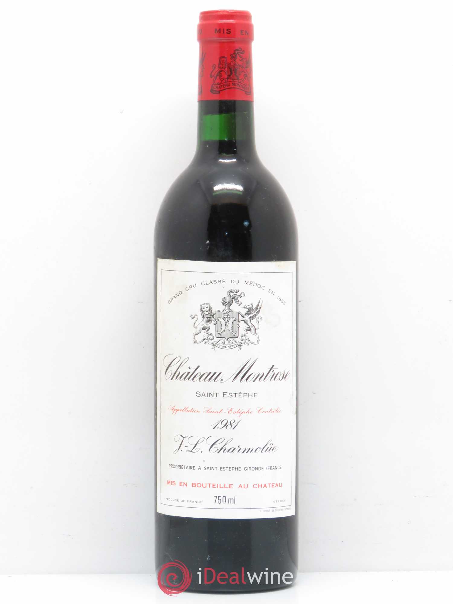 Château Montrose 2ème Grand Cru Classé 1981 - Lot de 1 bouteille - 0