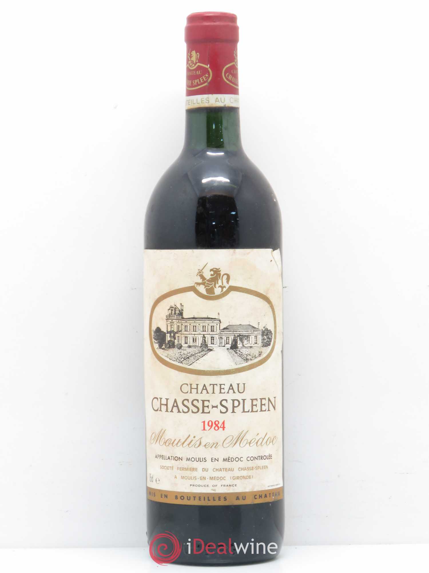 Château Chasse Spleen 1984 - Lot de 1 bouteille - 0