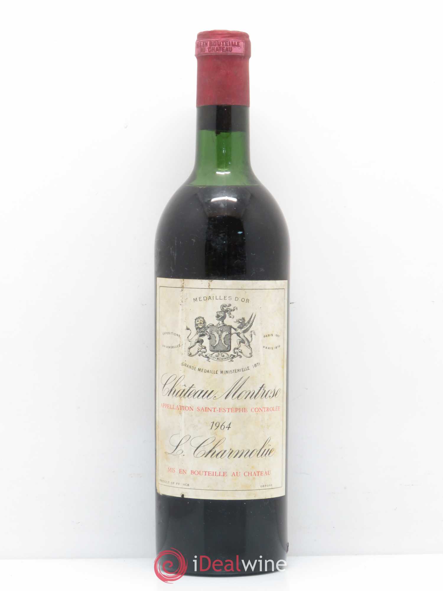 Château Montrose 2ème Grand Cru Classé 1964 - Lot de 1 bouteille - 0