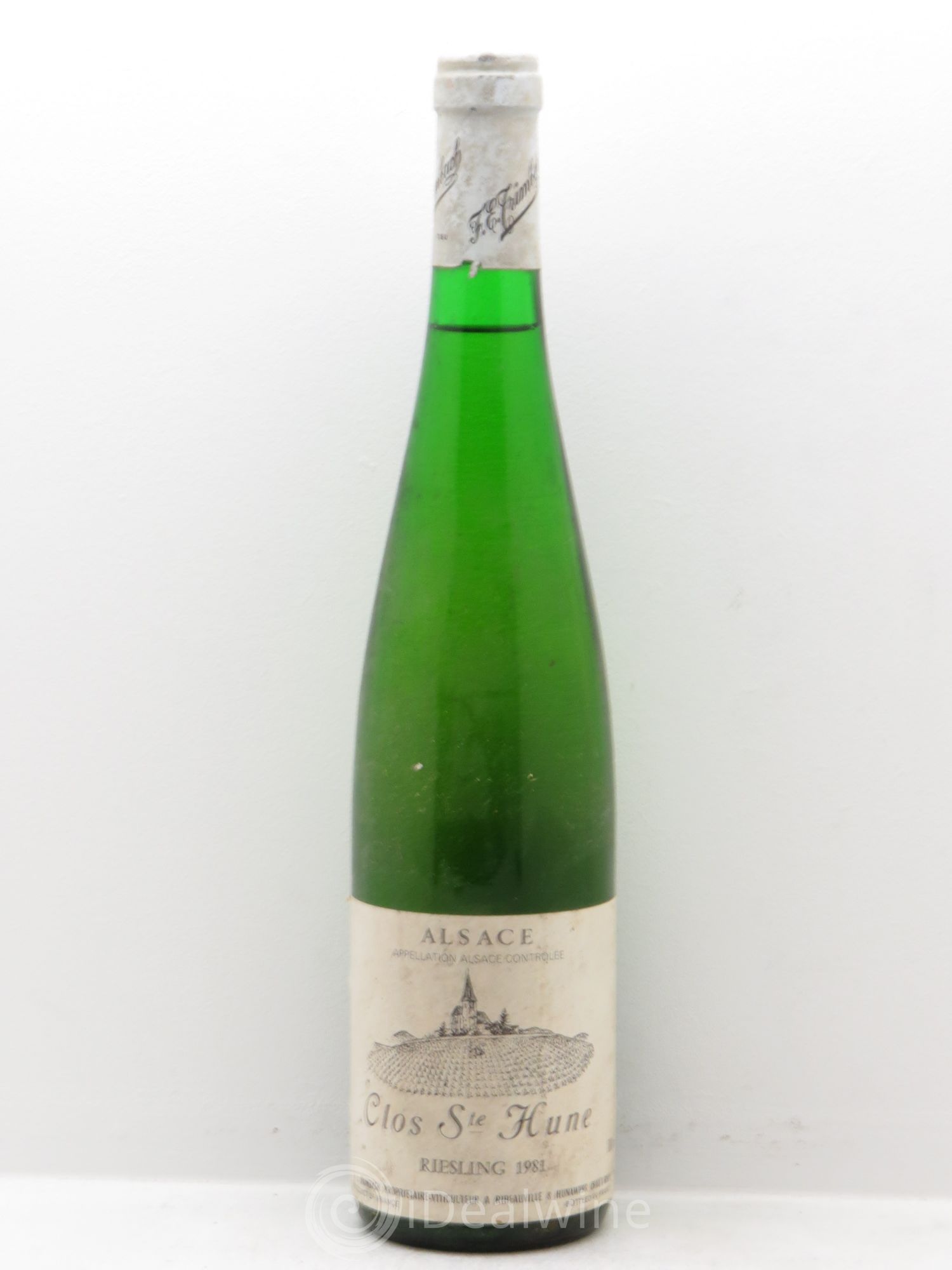 Alsace Riesling Clos Sainte-Hune Trimbach (Domaine) 1981 - Lot de 1 bouteille - 0