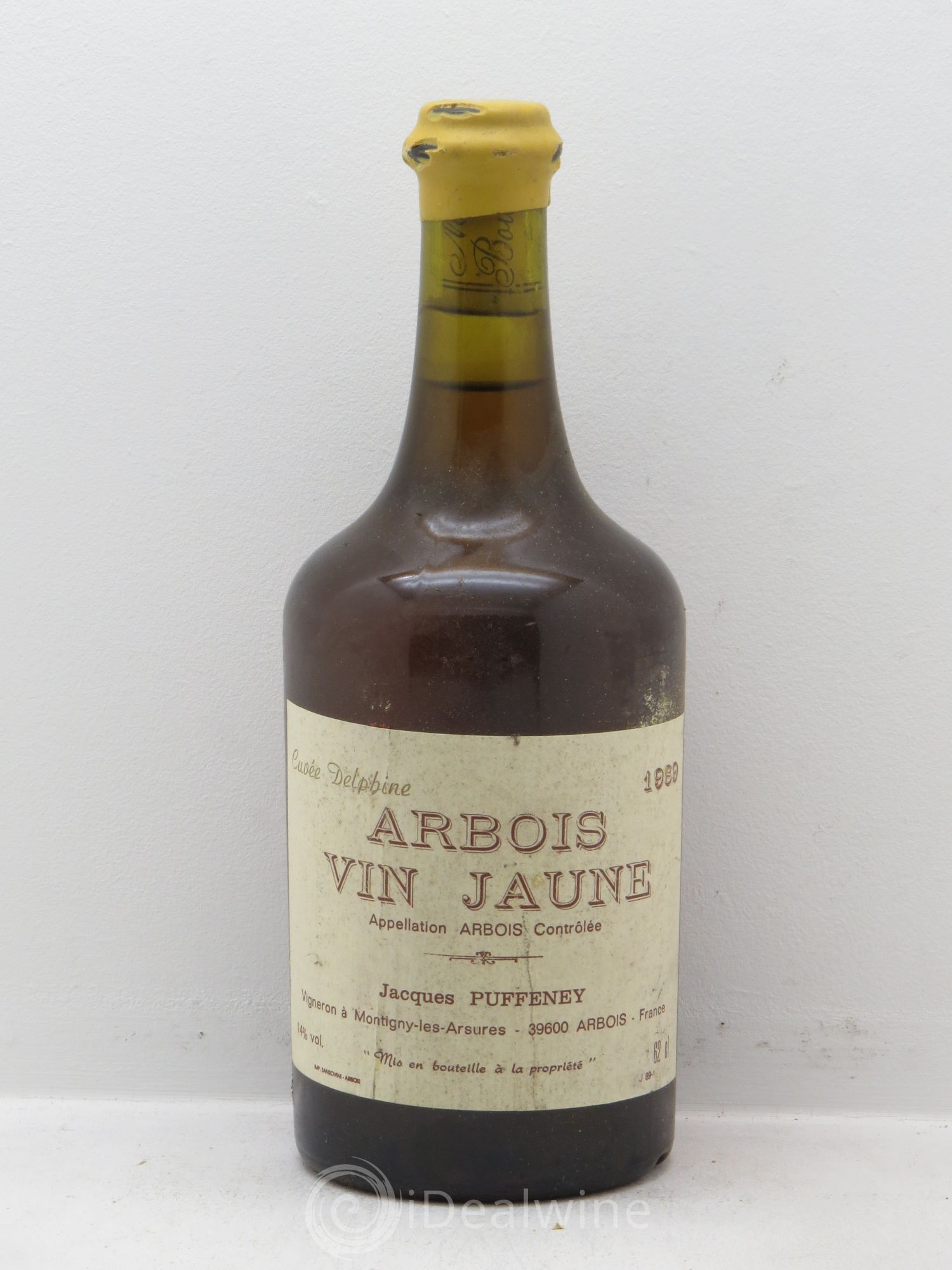 Arbois Vin Jaune J.Puffeney 1989 - Posten von 1 Flasche - 0