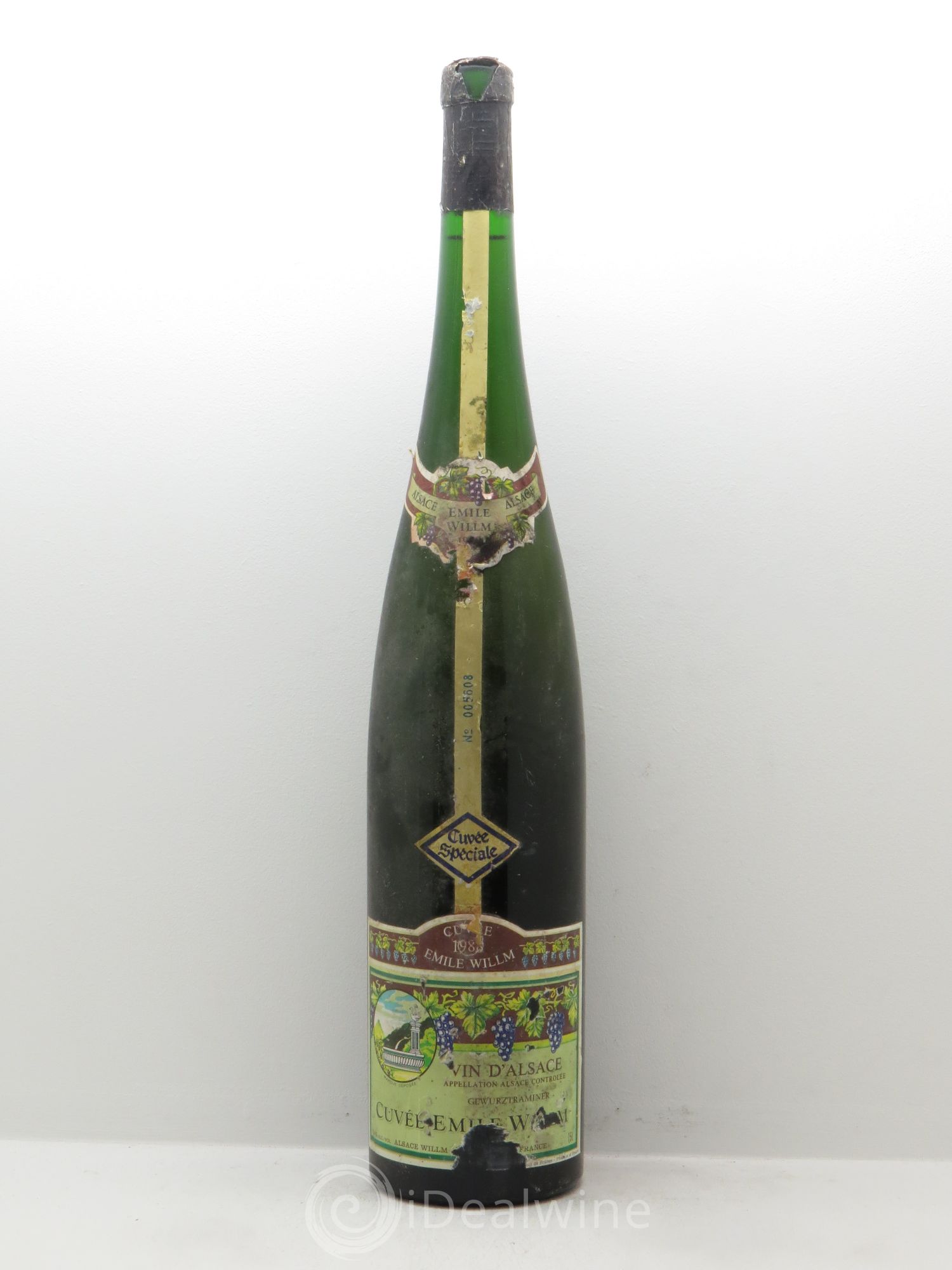 Gewurztraminer Grand Cru Cuvée spéciale Emile Willm 1988 - Posten von 1 Magnum - 0