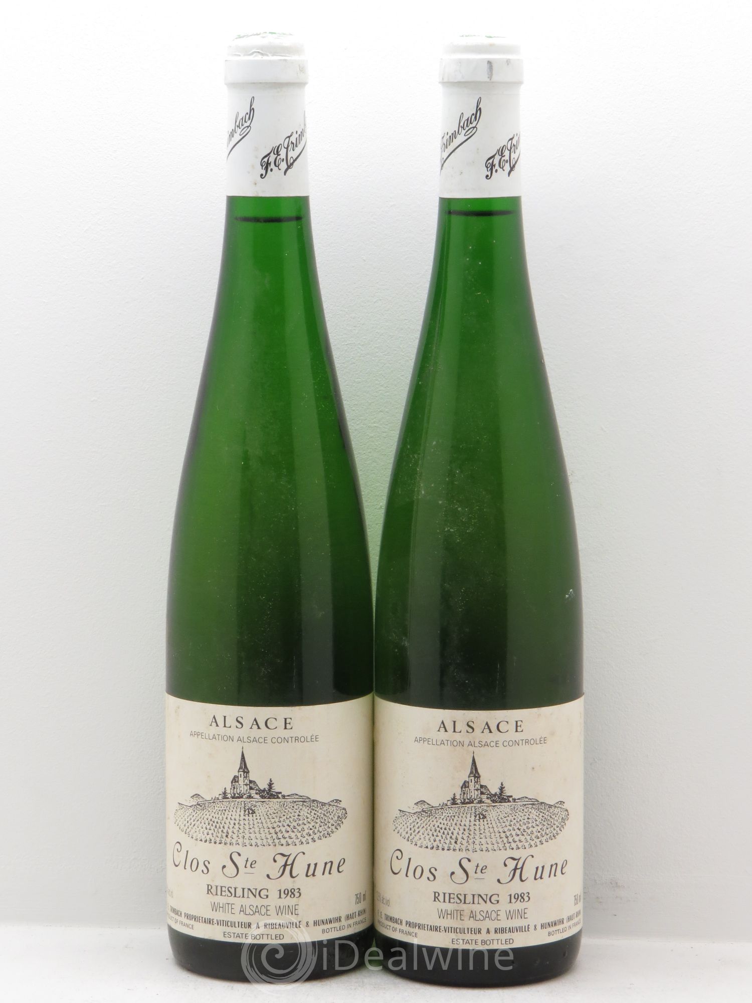 Alsace Riesling Clos Sainte-Hune Trimbach (Domaine) 1983 - Lot de 2 bouteilles - 0