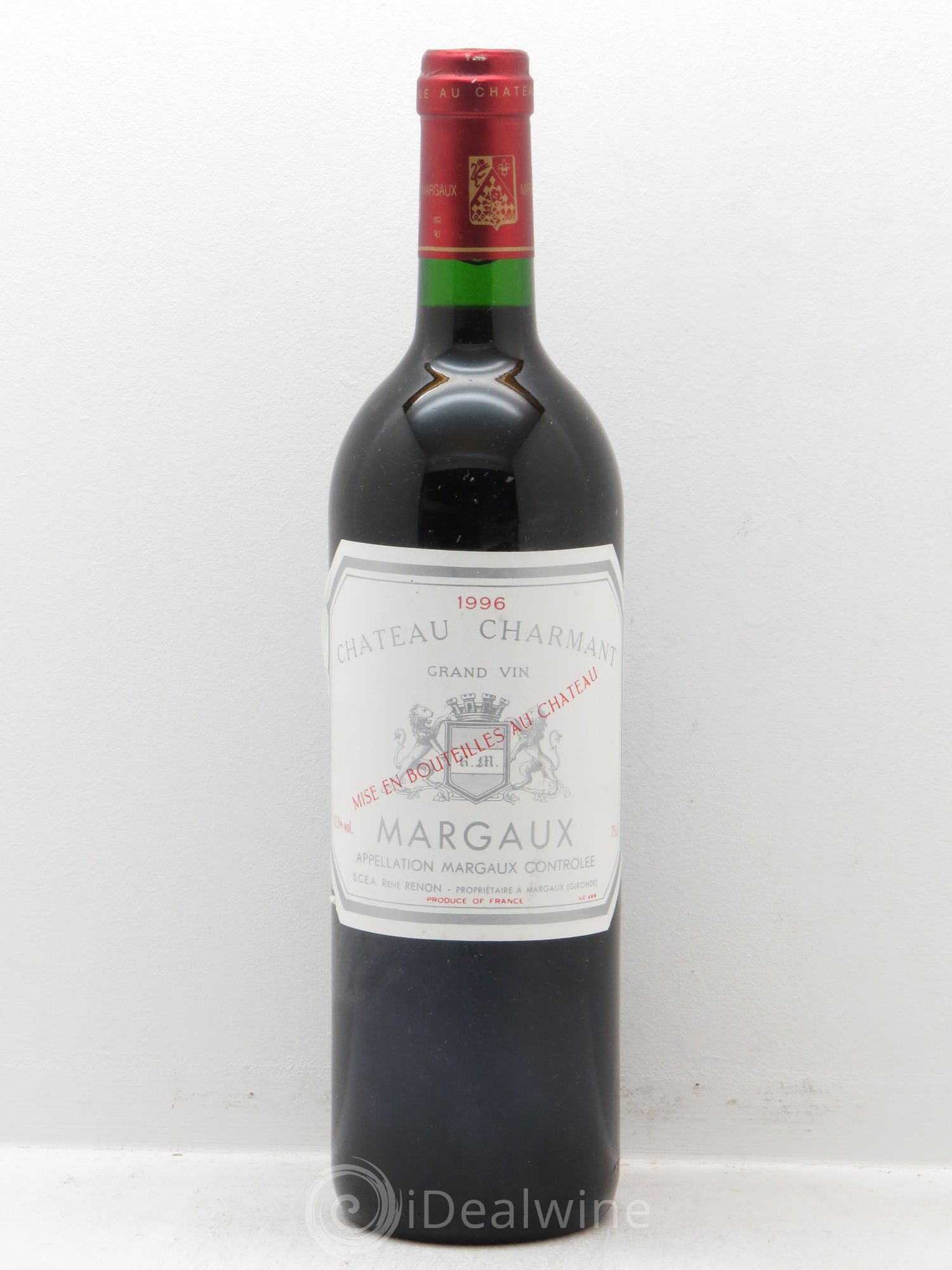 Bordeaux Margaux Château Charmant 1996 - Posten von 1 Flasche - 0