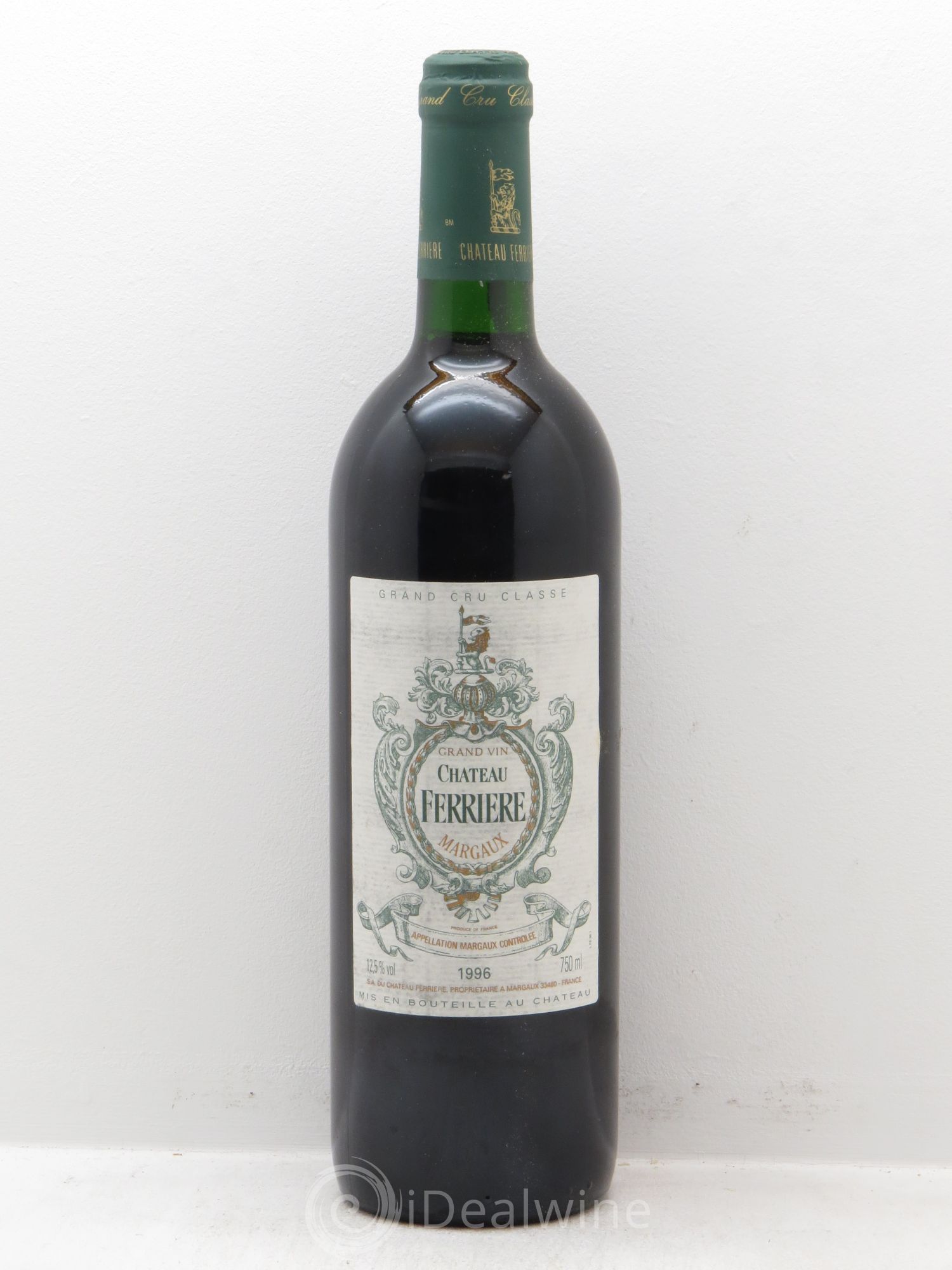 Bordeaux Margaux Château Ferrière 1996 - Posten von 6 Flaschen - 0