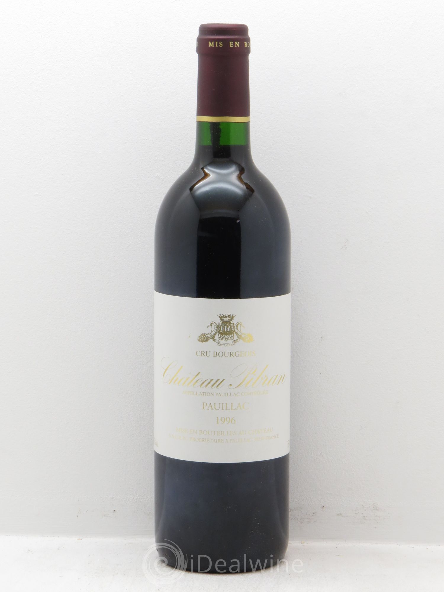 Château Pibran 1996 - Lot de 6 bouteilles - 0
