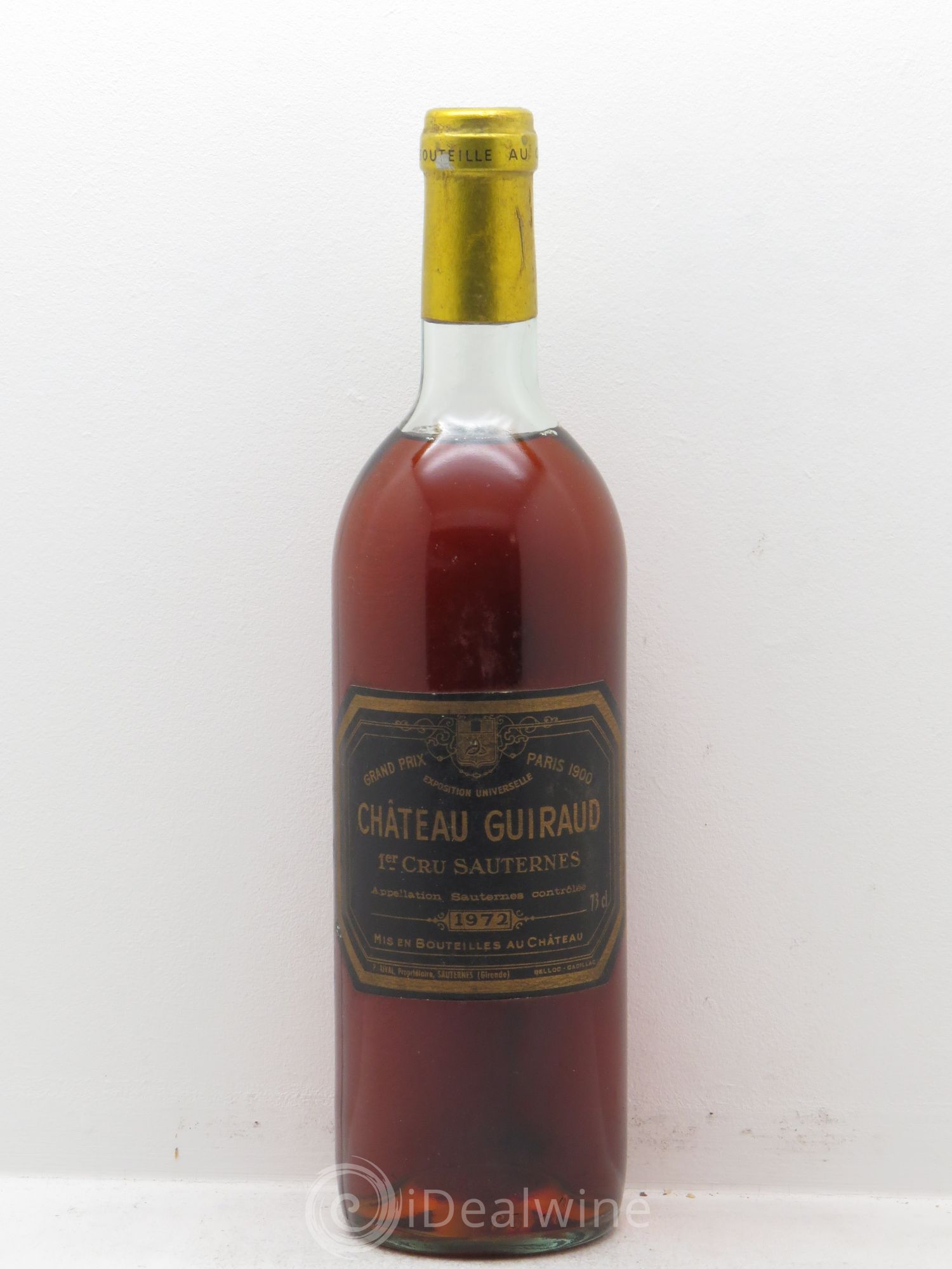 Château Guiraud 1er Grand Cru Classé 1972 - Lotto di 1 bottiglia - 0