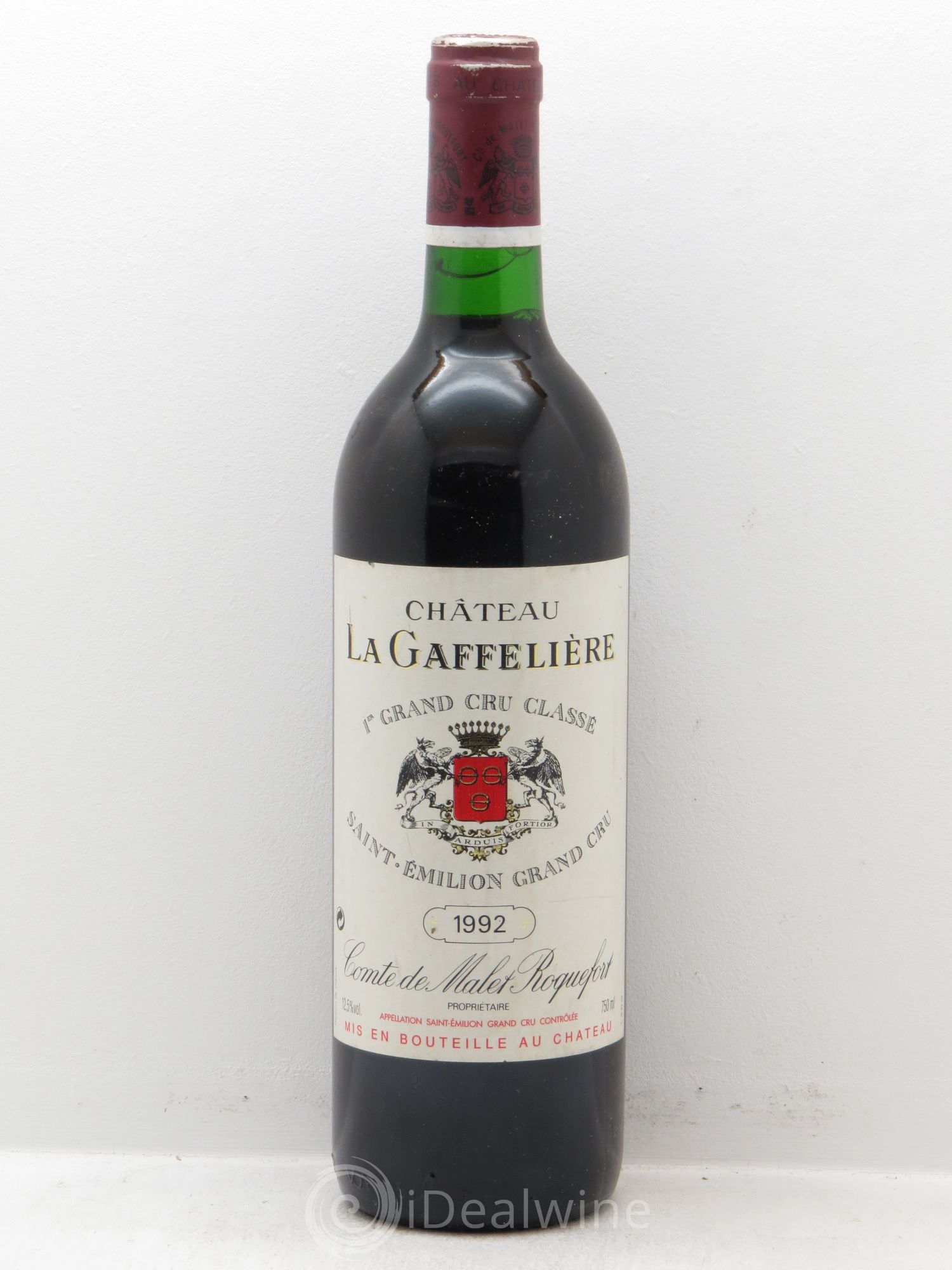 Château la Gaffelière 1er Grand Cru Classé B 1992 - Lot de 1 bouteille - 0