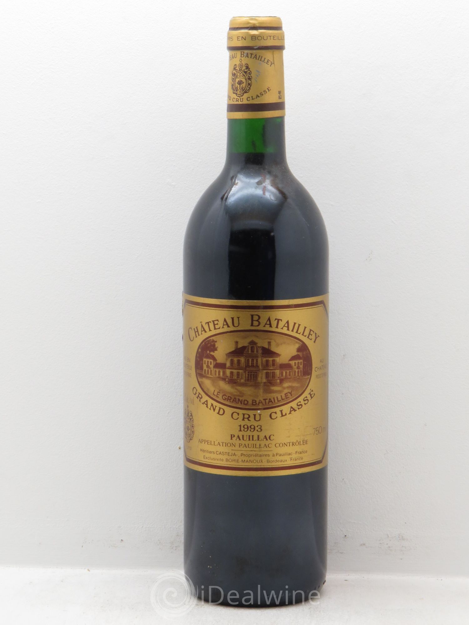 Château Batailley 5ème Grand Cru Classé 1993 - Lot de 6 bouteilles - 0