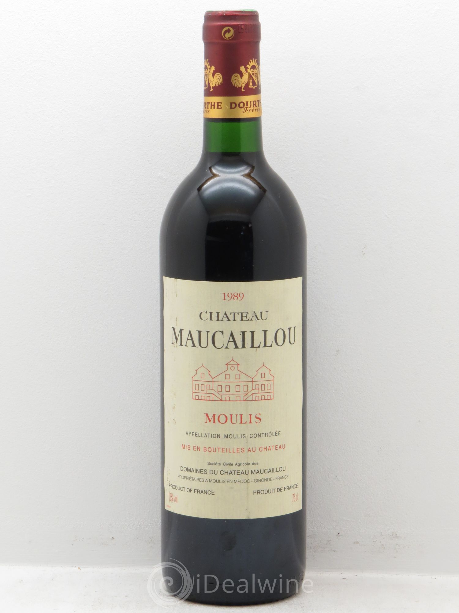 Château Maucaillou 1989 - Lot de 1 bouteille - 0
