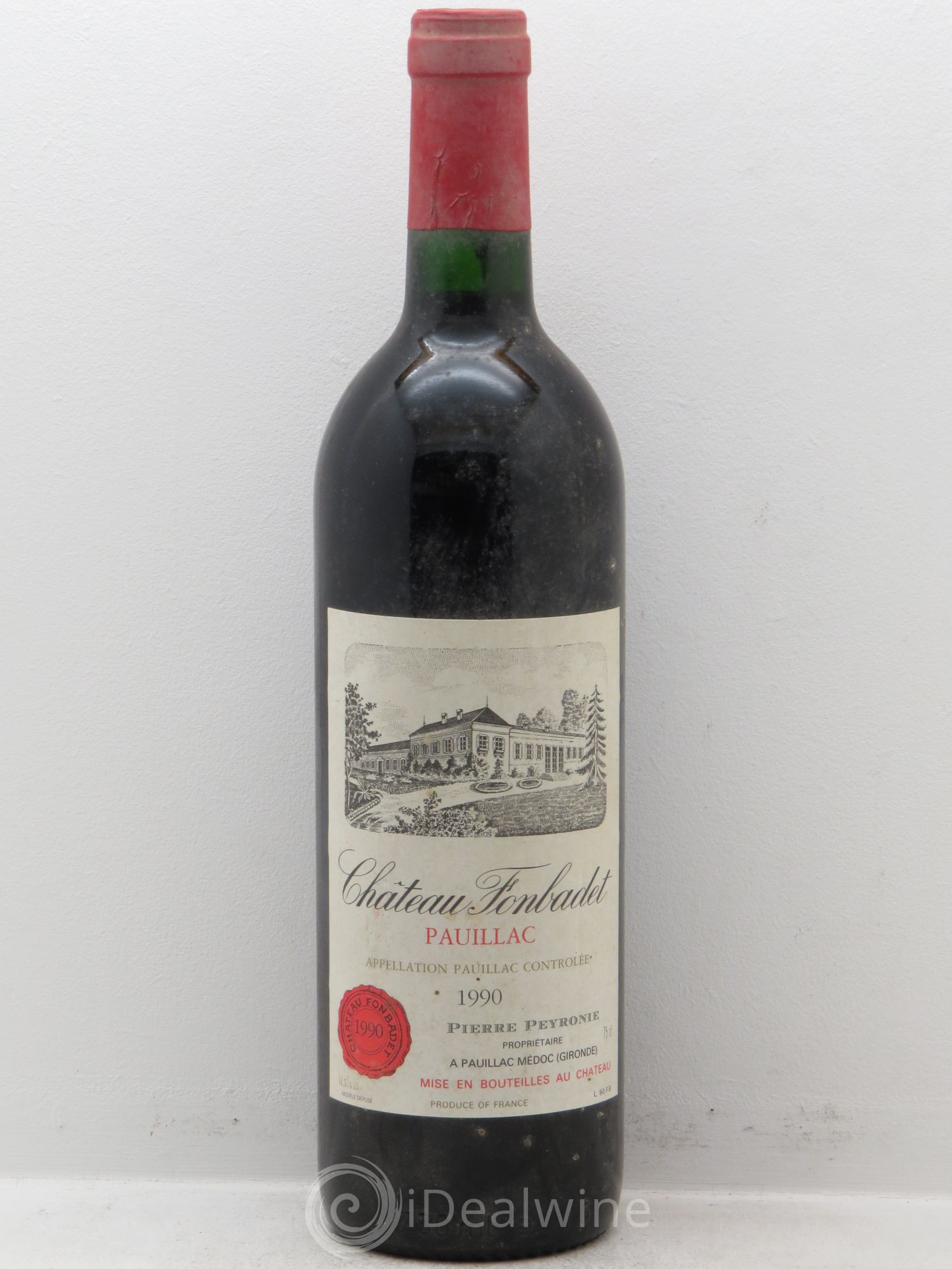 Château Fonbadet 1990 - Lot de 6 bouteilles - 0