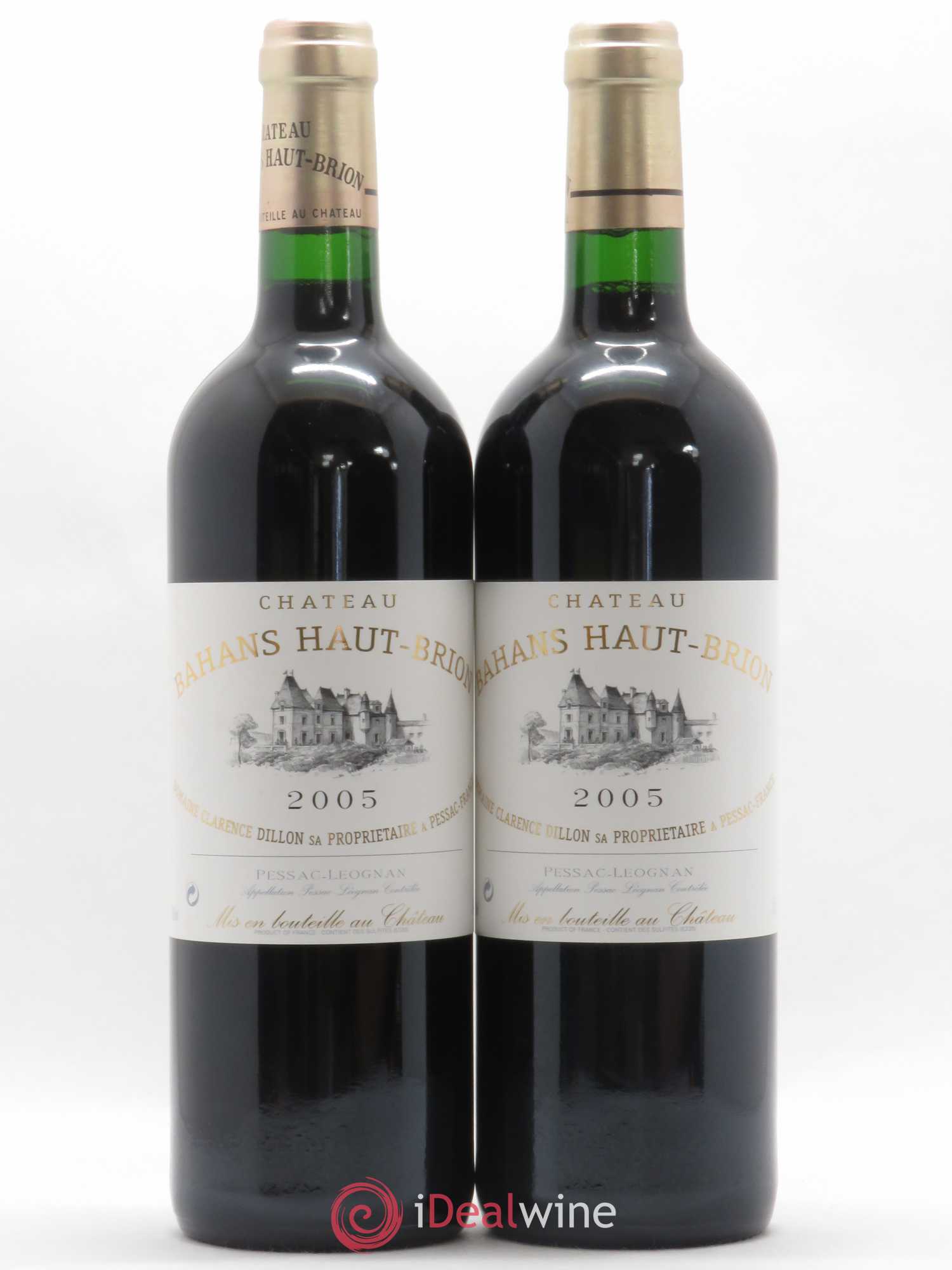 Clarence (Bahans) de Haut-Brion Second Vin 2005 - Lot de 2 bouteilles - 0