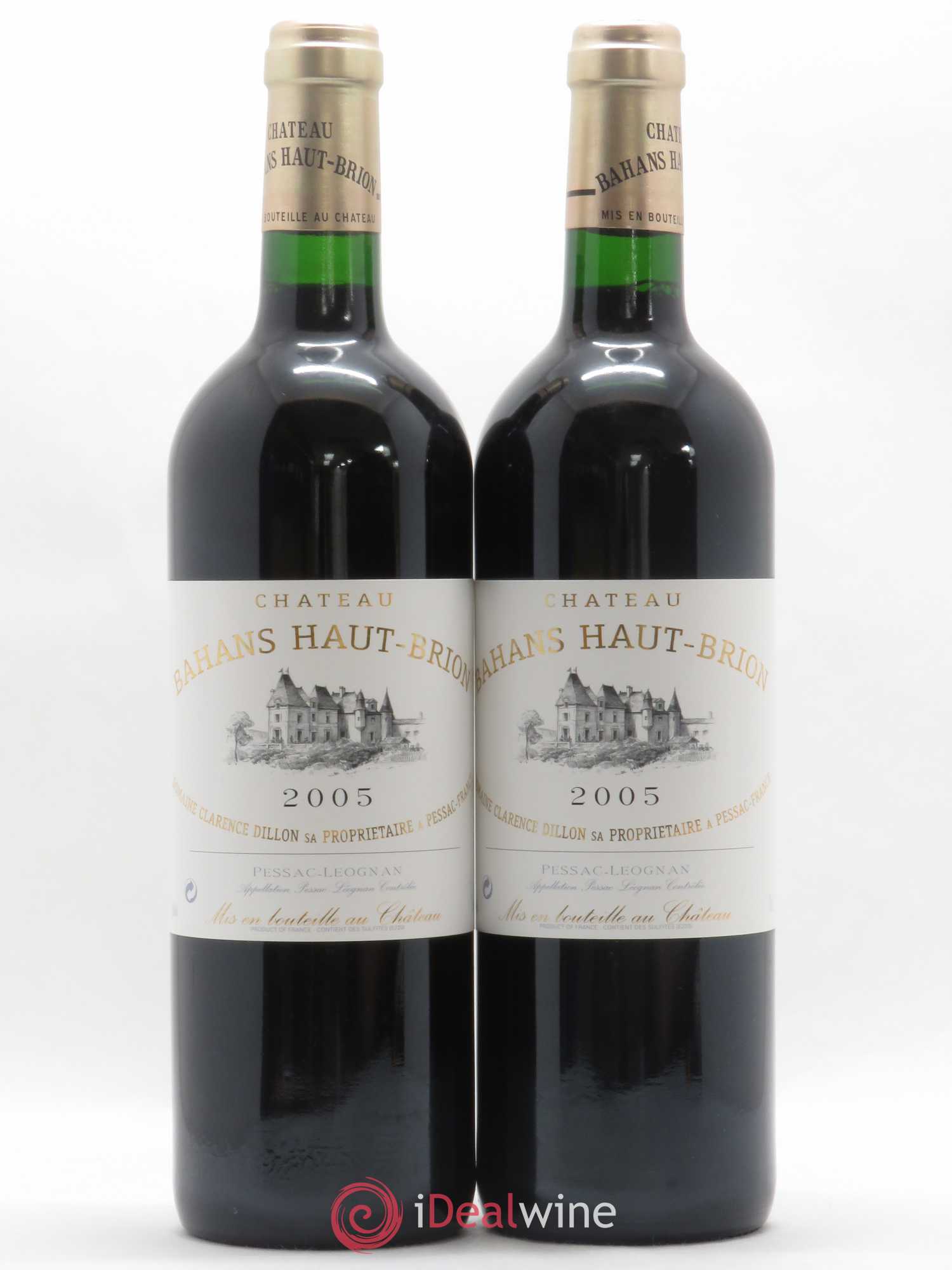 Clarence (Bahans) de Haut-Brion Second Vin 2005 - Lot de 2 bouteilles - 0