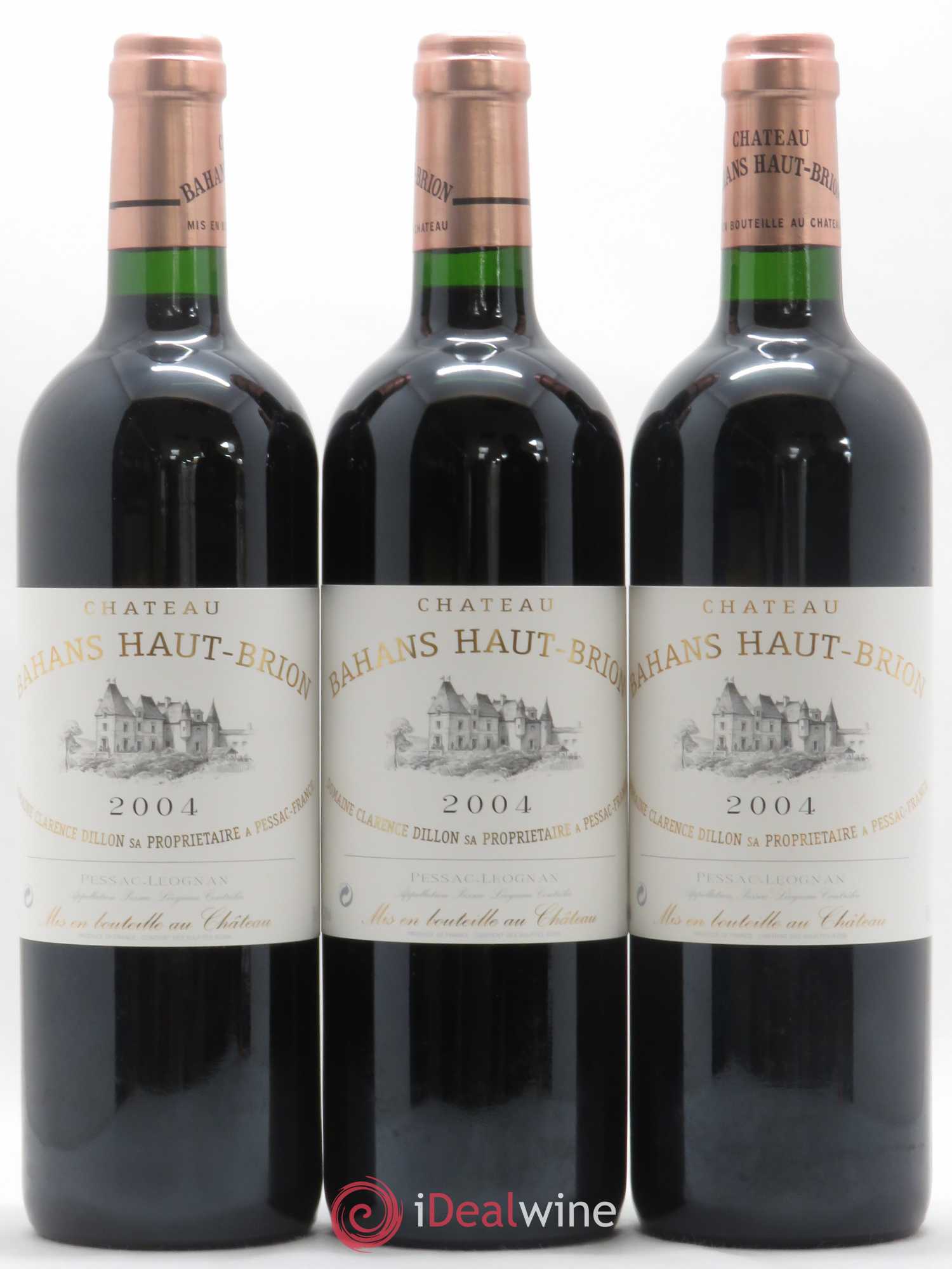 Clarence (Bahans) de Haut-Brion Second Vin 2004 - Lot de 3 bouteilles - 0