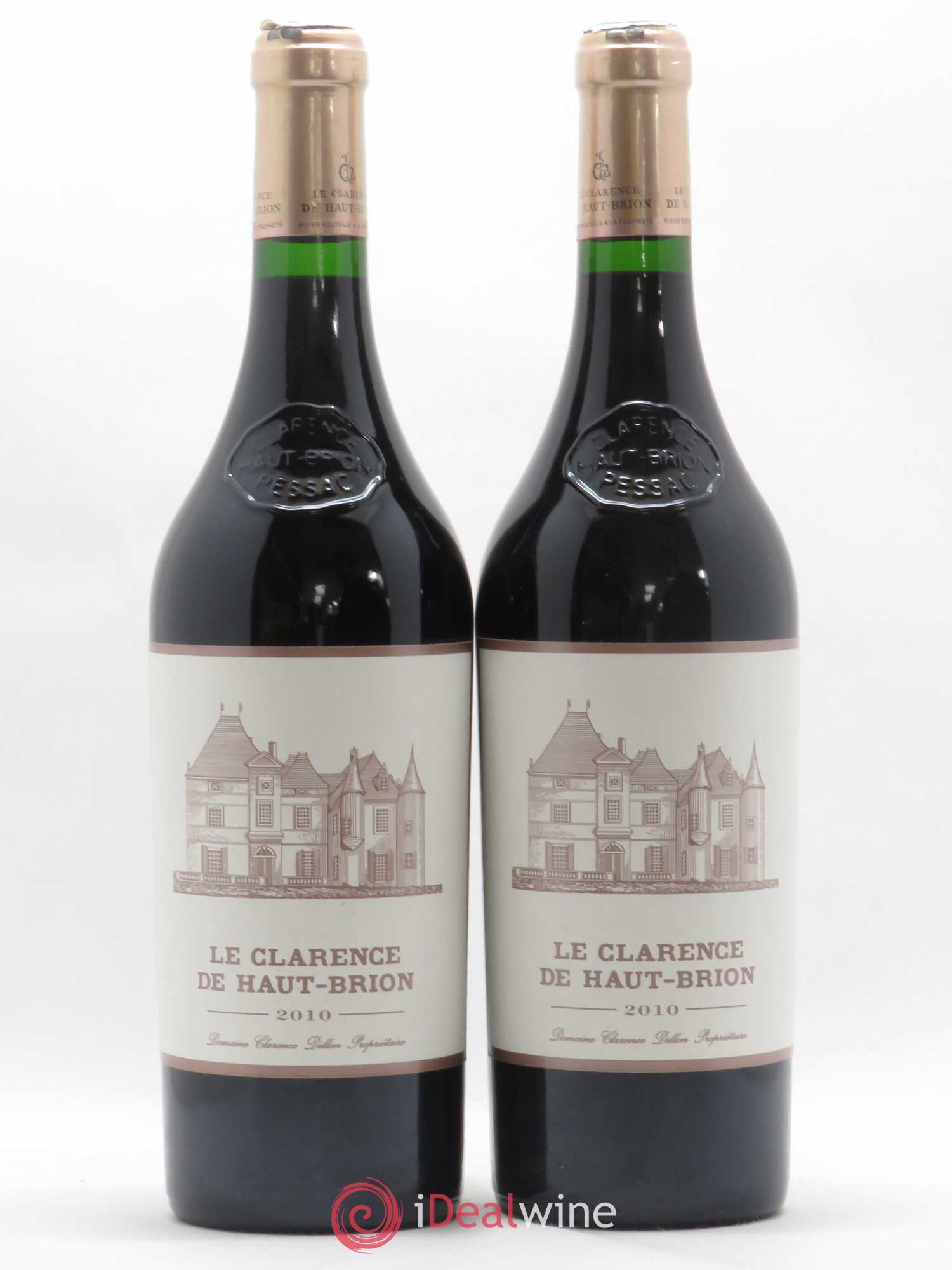 Clarence (Bahans) de Haut-Brion Second Vin 2010 - Lot de 2 bouteilles - 0