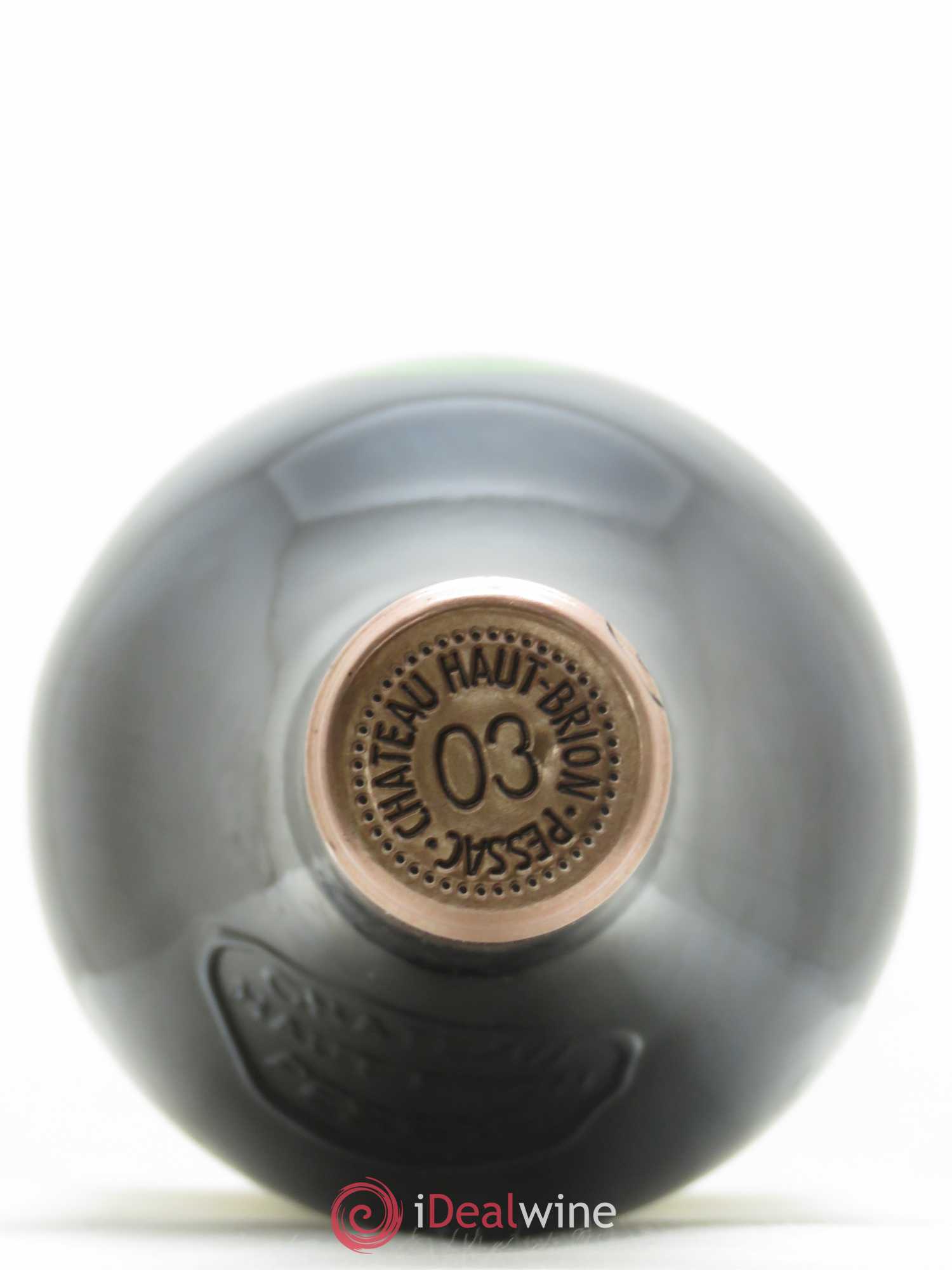 Château Haut Brion 1er Grand Cru Classé 2003 - Lot de 3 bouteilles - 1