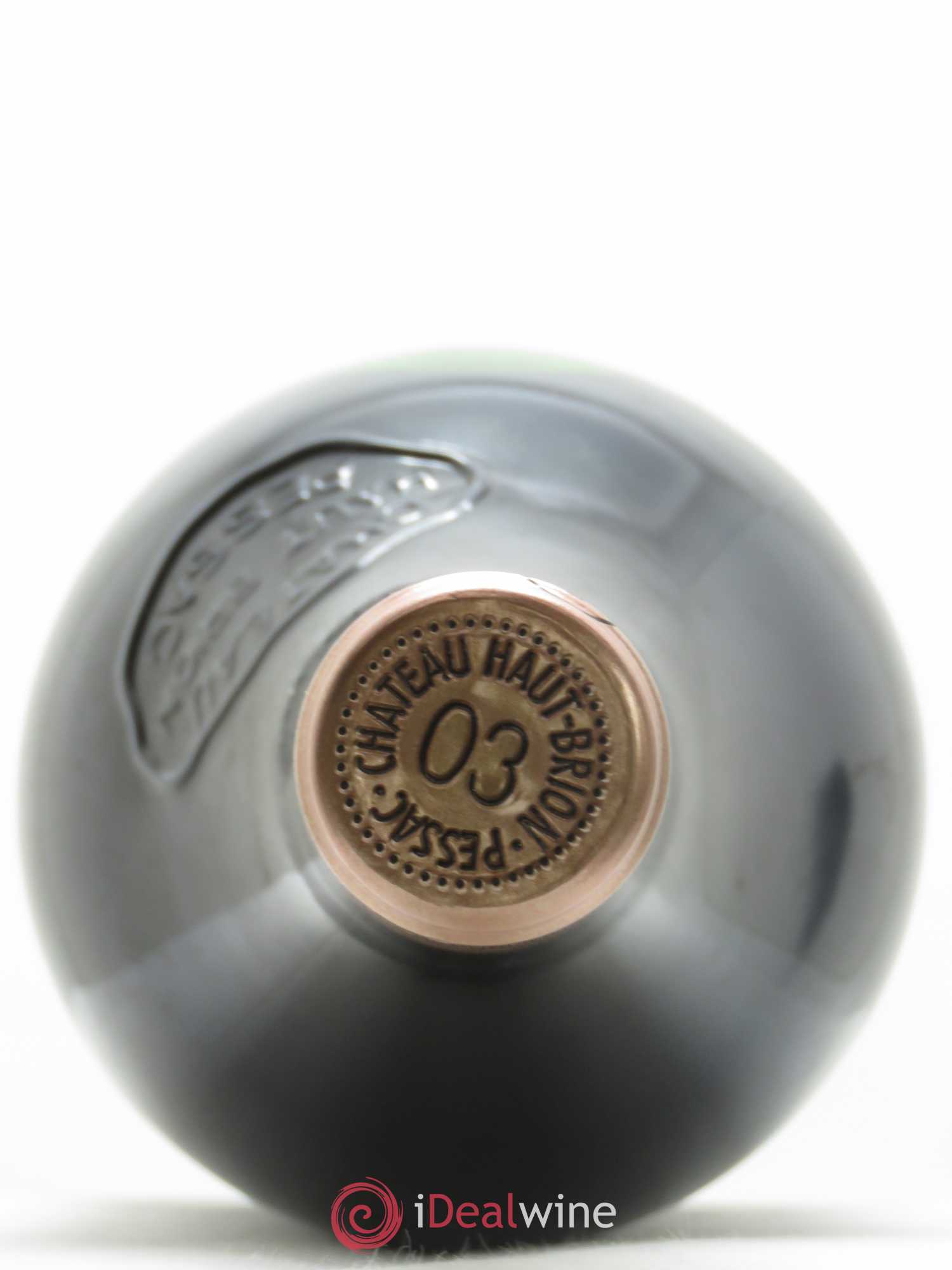 Château Haut Brion 1er Grand Cru Classé 2003 - Lot de 2 bouteilles - 1